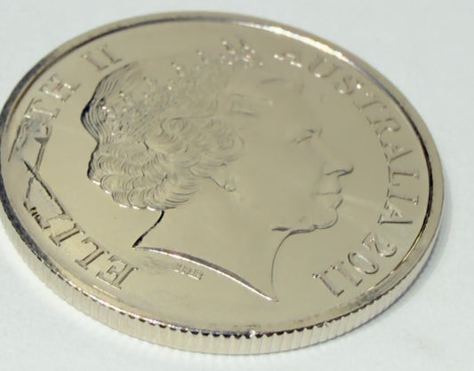 2011 5 Cent Coin - Choice Uncirculated - ex mint set coin - comes in 2x2