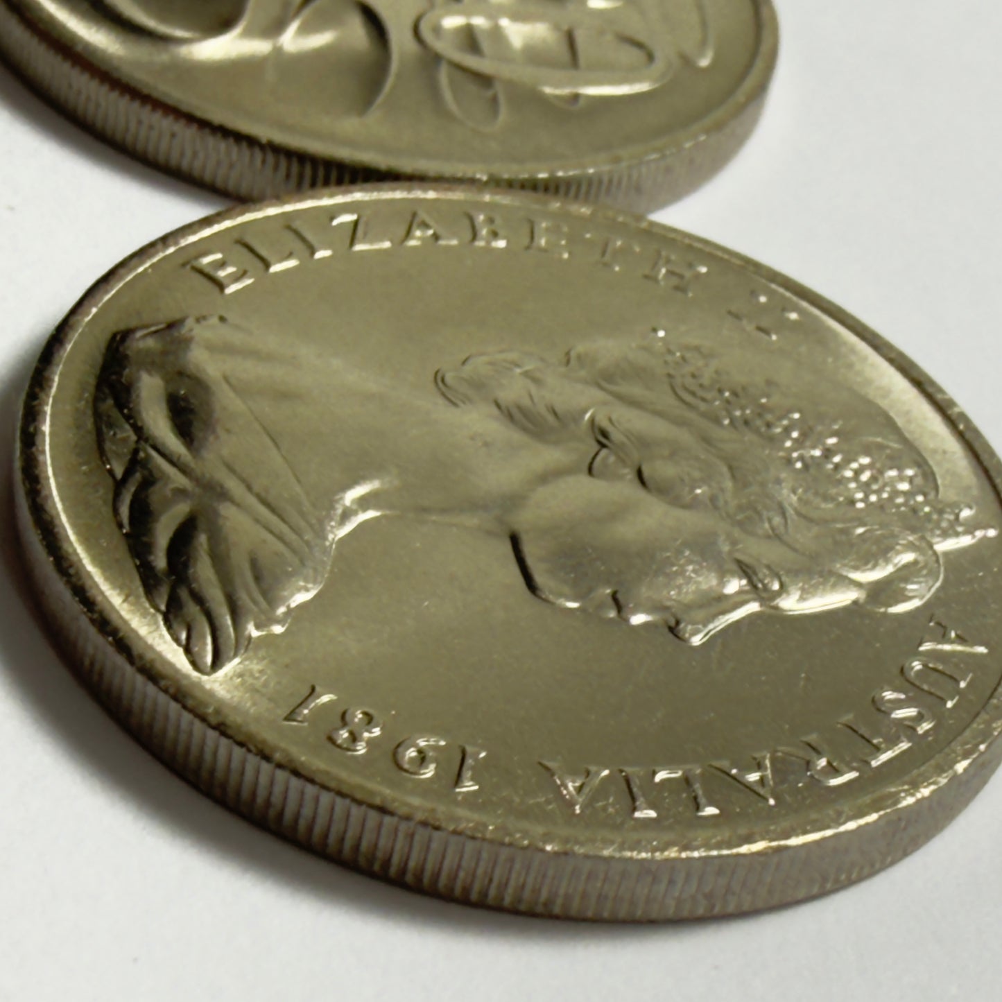 1981 20 Cent Coin - Uncirculated - Twenty Cent 20c - Ex RAM Roll - in 2x2
