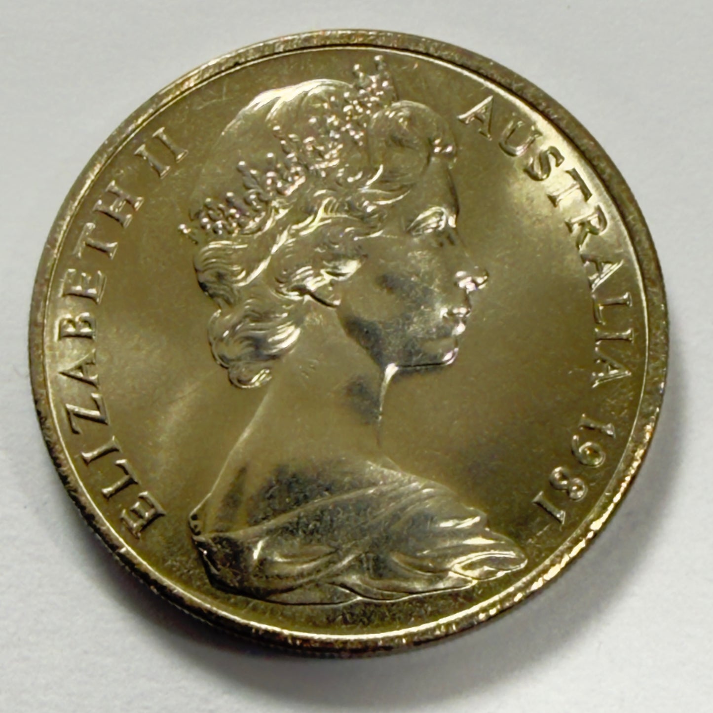 1981 20 Cent Coin - Uncirculated - Twenty Cent 20c - Ex RAM Roll - in 2x2