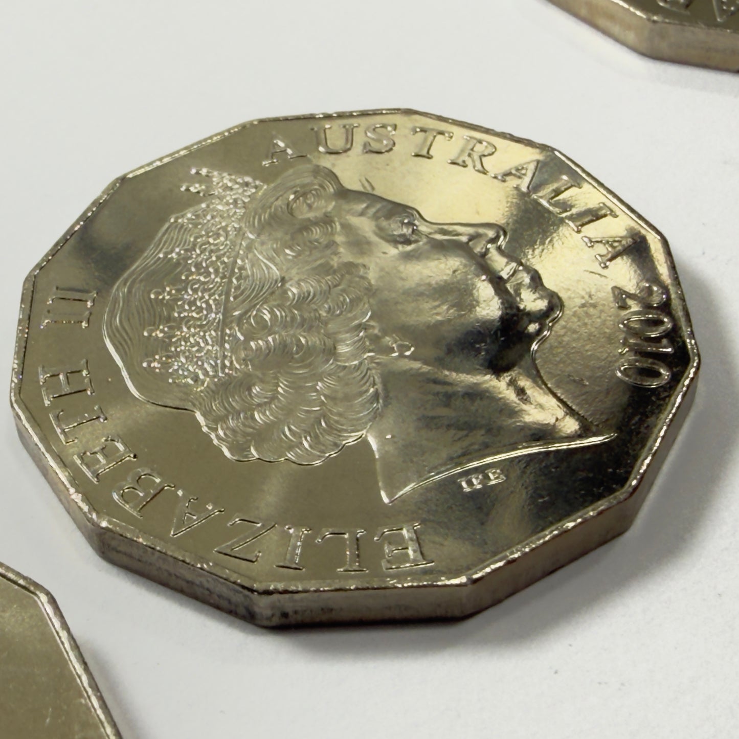 2010 50 Cent Coin - Uncirculated- Celebrate Australia - Ex RAM Roll In 2x2
