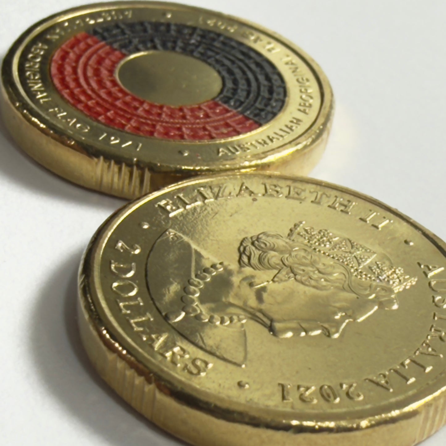 2021 $2 Aboriginal Flag Coin - Uncirculated - Two Dollar - comes in 2x2
