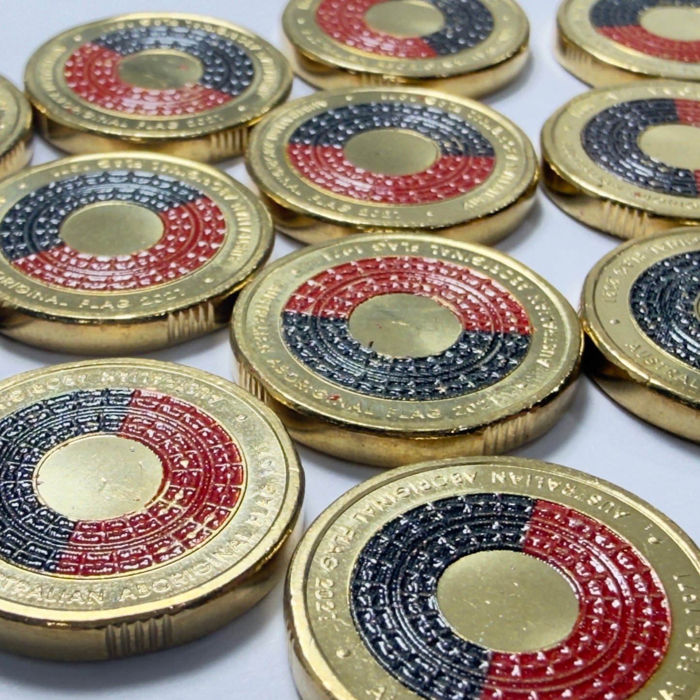 2021 $2 Aboriginal Flag Coin - Uncirculated - Two Dollar - comes in 2x2