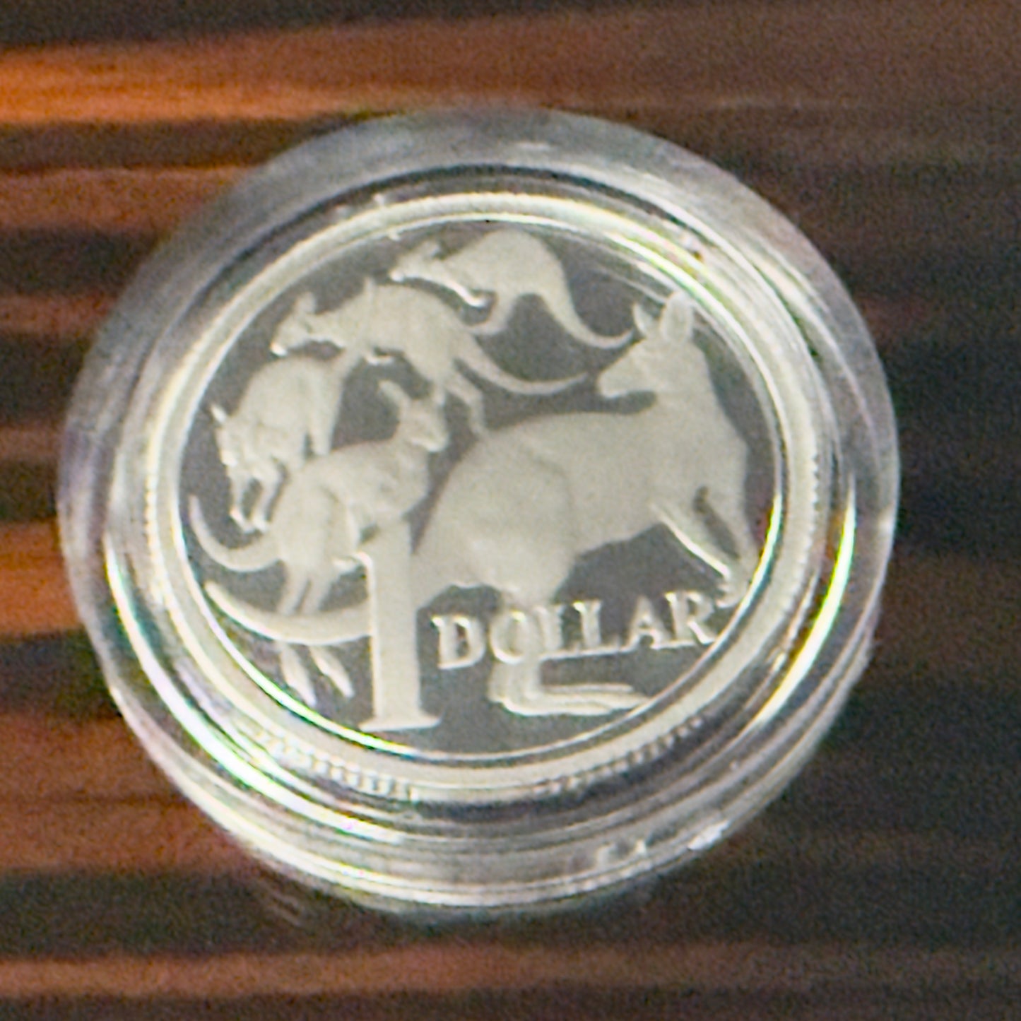 2026 $1 Mob Of 5 Roos - .999 Fine Silver Proof Coin in Original Capsule