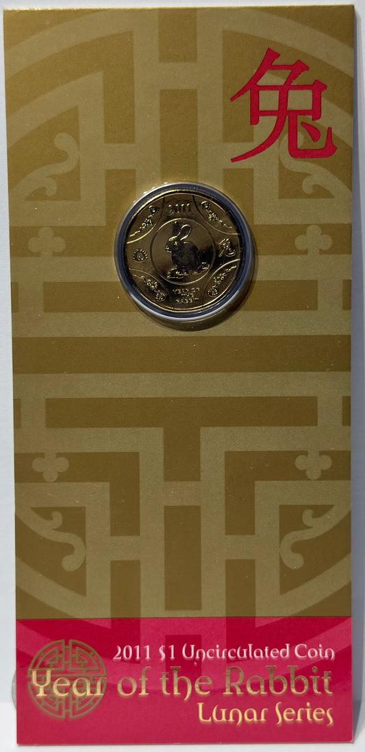 2011 $1 Year of the Rabbit - Lunar Series