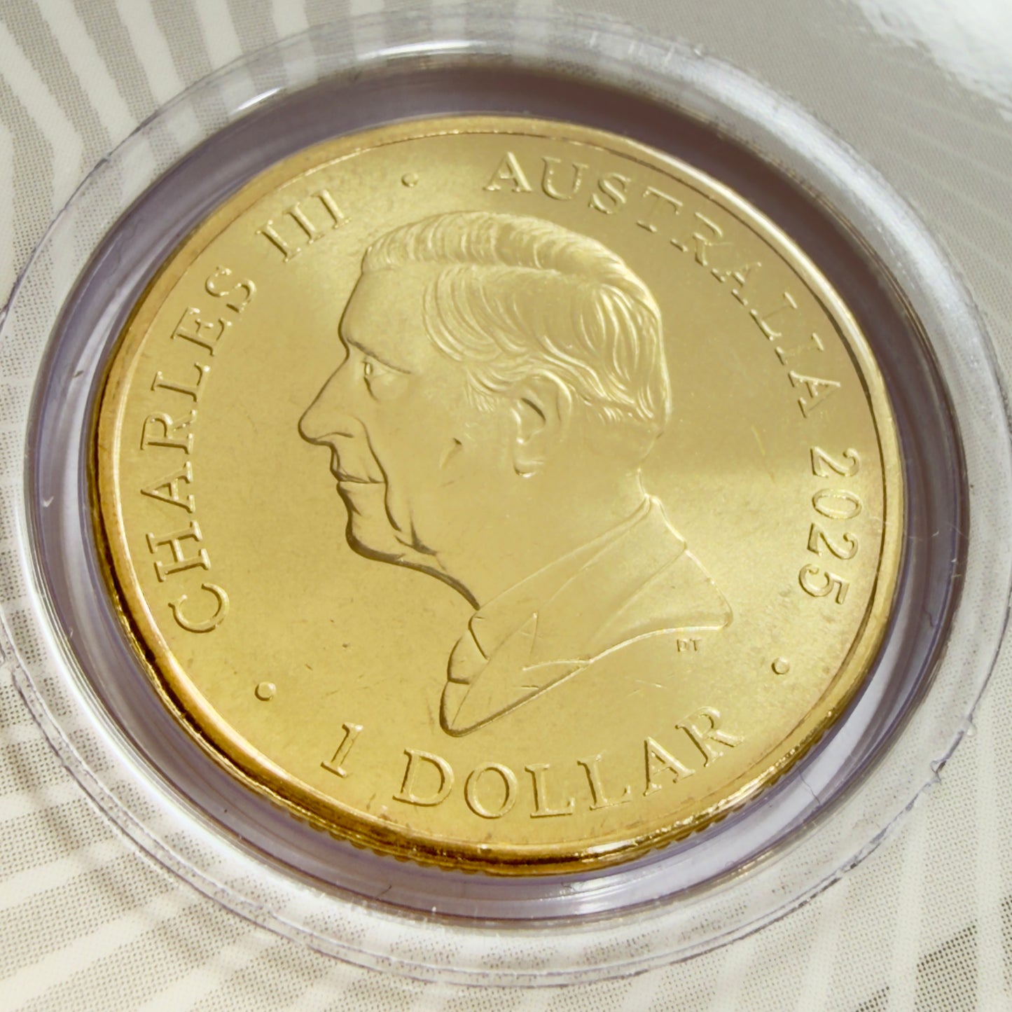 2025 $1 '60' Counterstamp - 60th Anniversary of RAM - ONLY 3169 Minted