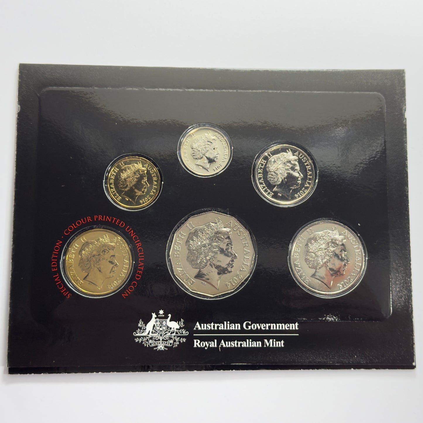 2014 Special Edition Six Coin UNC Mint Set - World Money Fair Berlin 1500 Mintage