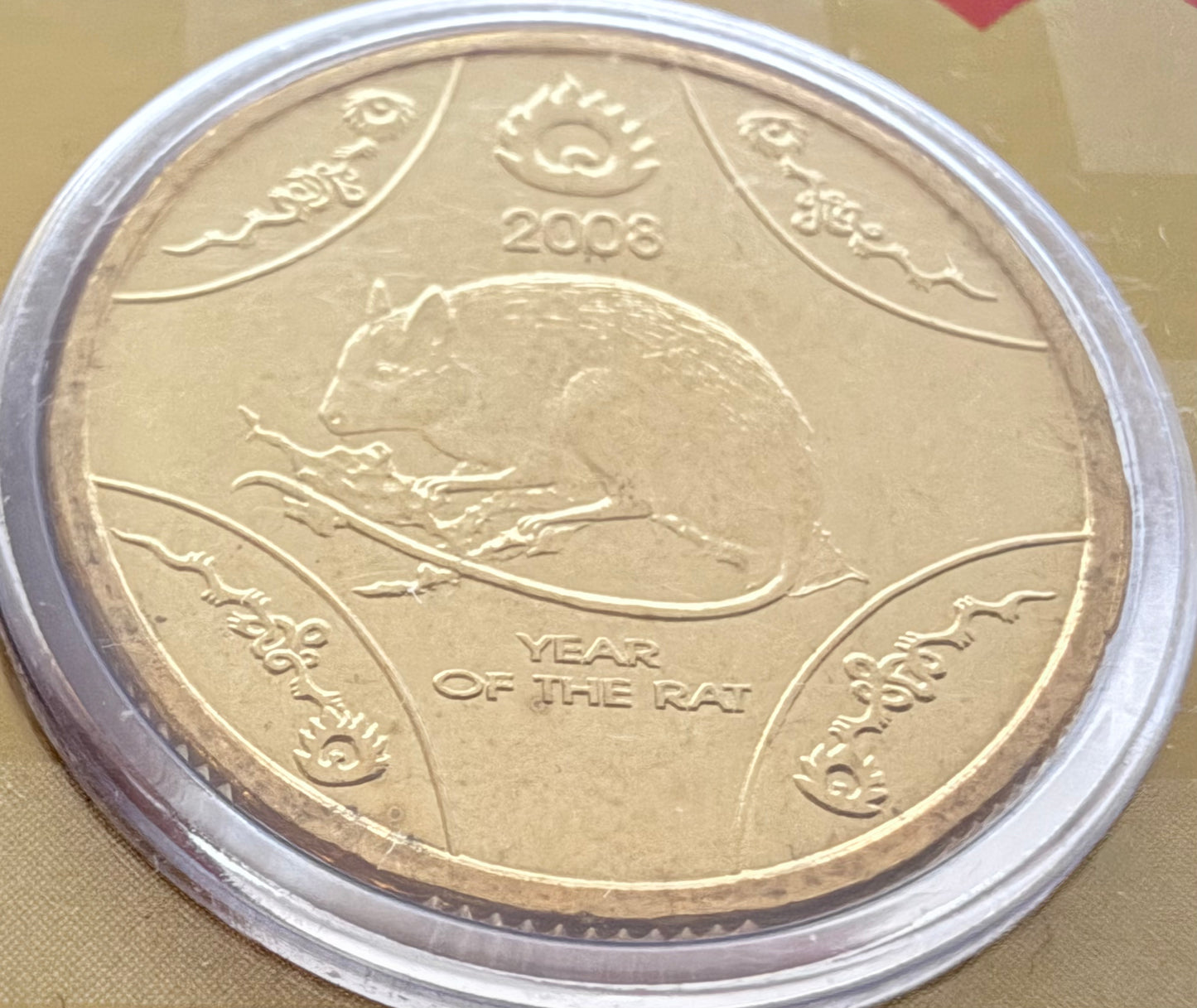 2008 $1 Year of the Rat - Lunar Series