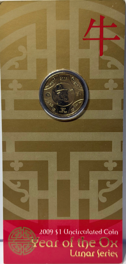 2009 $1 Year of the Ox - Lunar Series