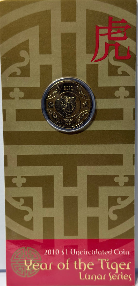 2010 $1 Year of the Tiger - Lunar Series