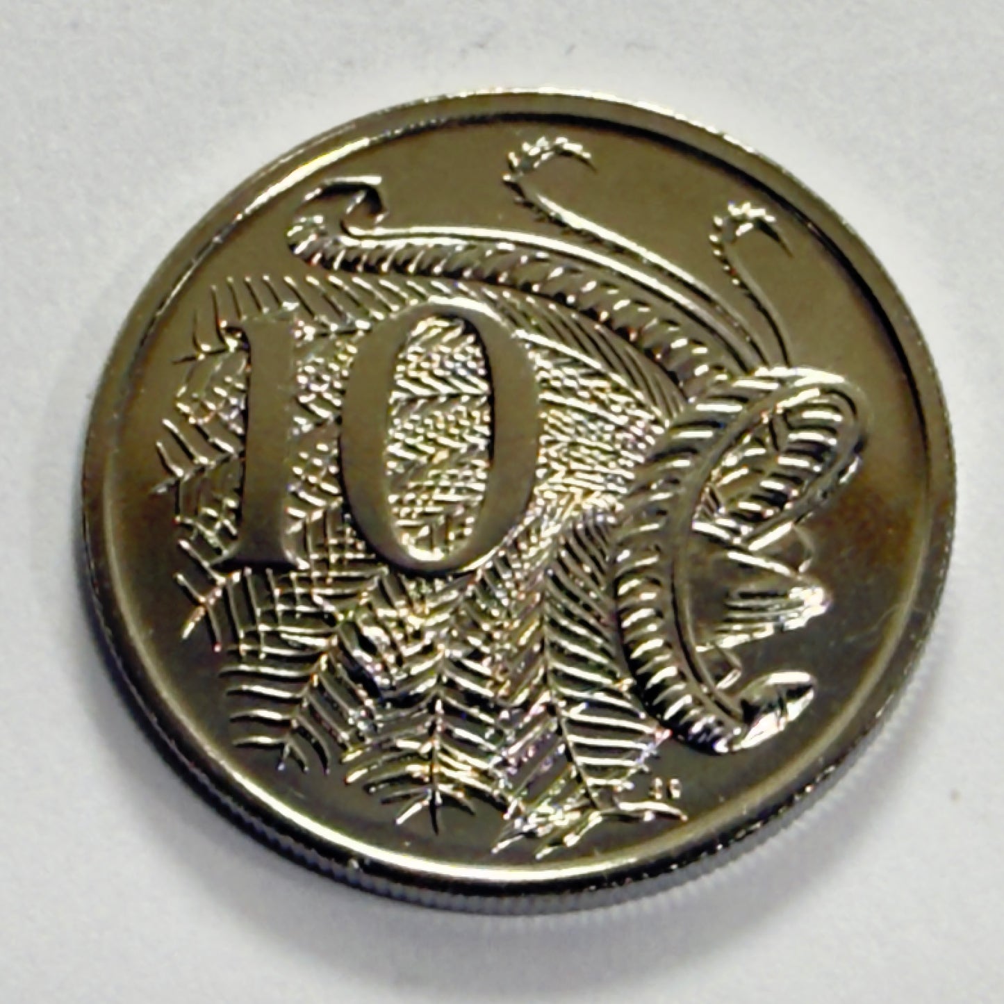 1996 10 Cent Coin - Choice Uncirculated - mint set ONLY coin - comes in 2x2