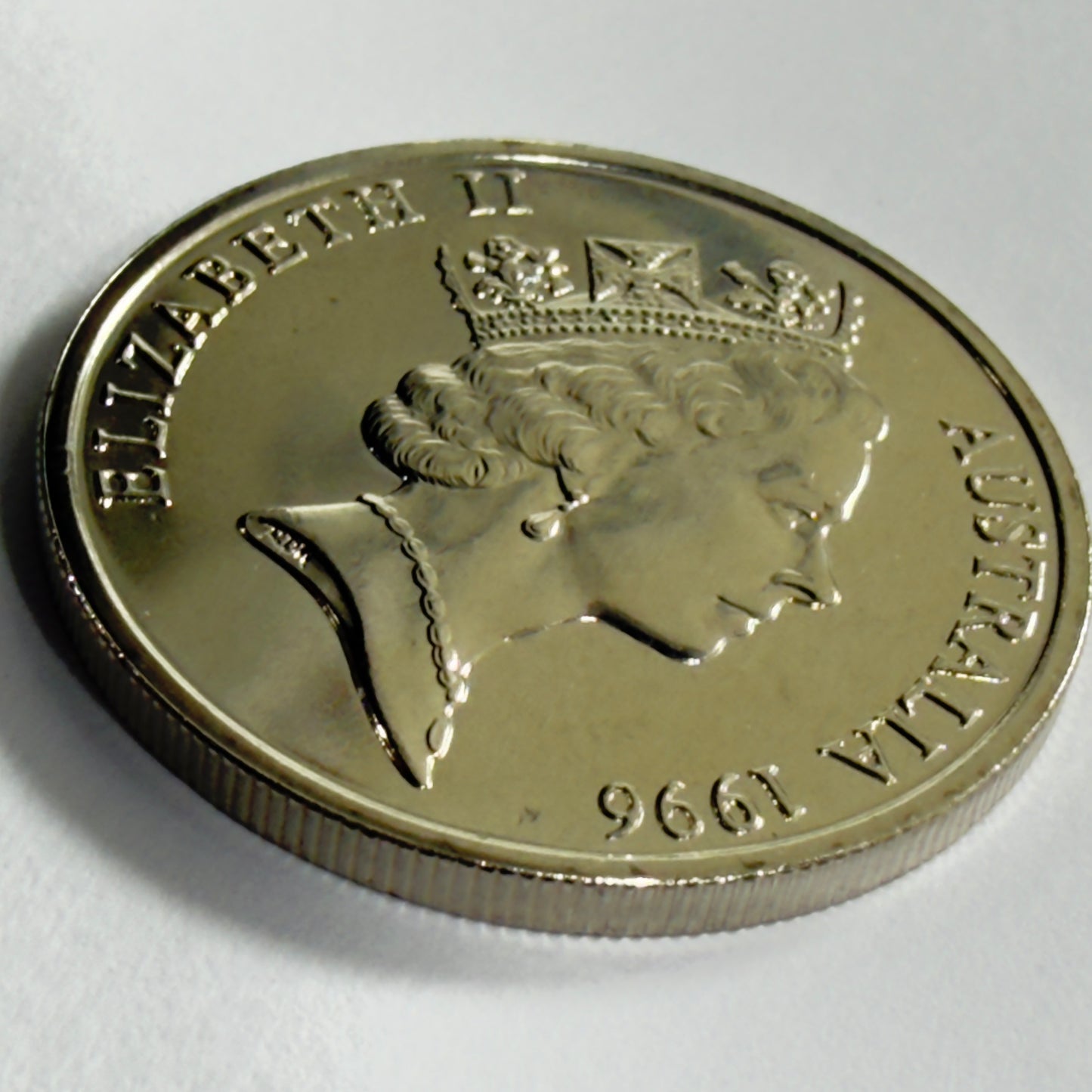 1996 10 Cent Coin - Choice Uncirculated - mint set ONLY coin - comes in 2x2