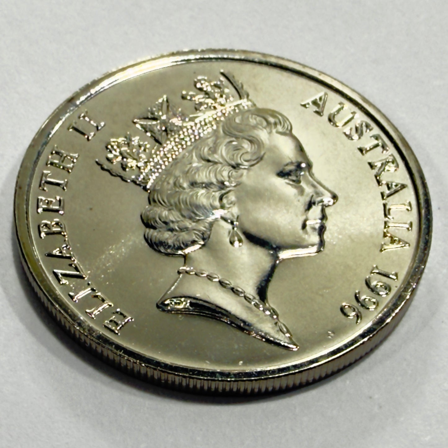1996 10 Cent Coin - Choice Uncirculated - mint set ONLY coin - comes in 2x2