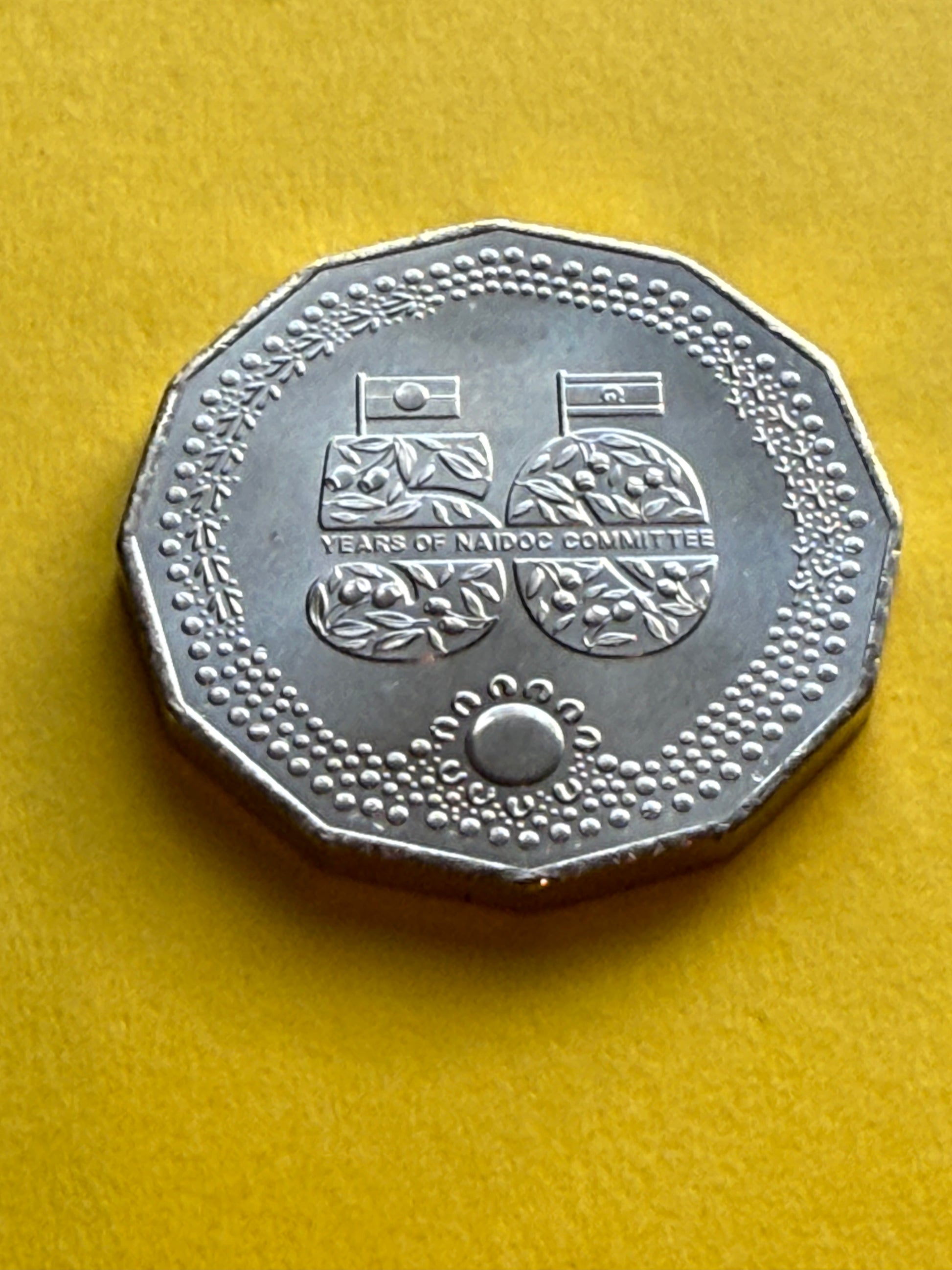 2024 NAIDOC 50 Cent Coin - Uncirculated - 2.3 Million Minted - Comes In 2x2 - New Age Numismatics