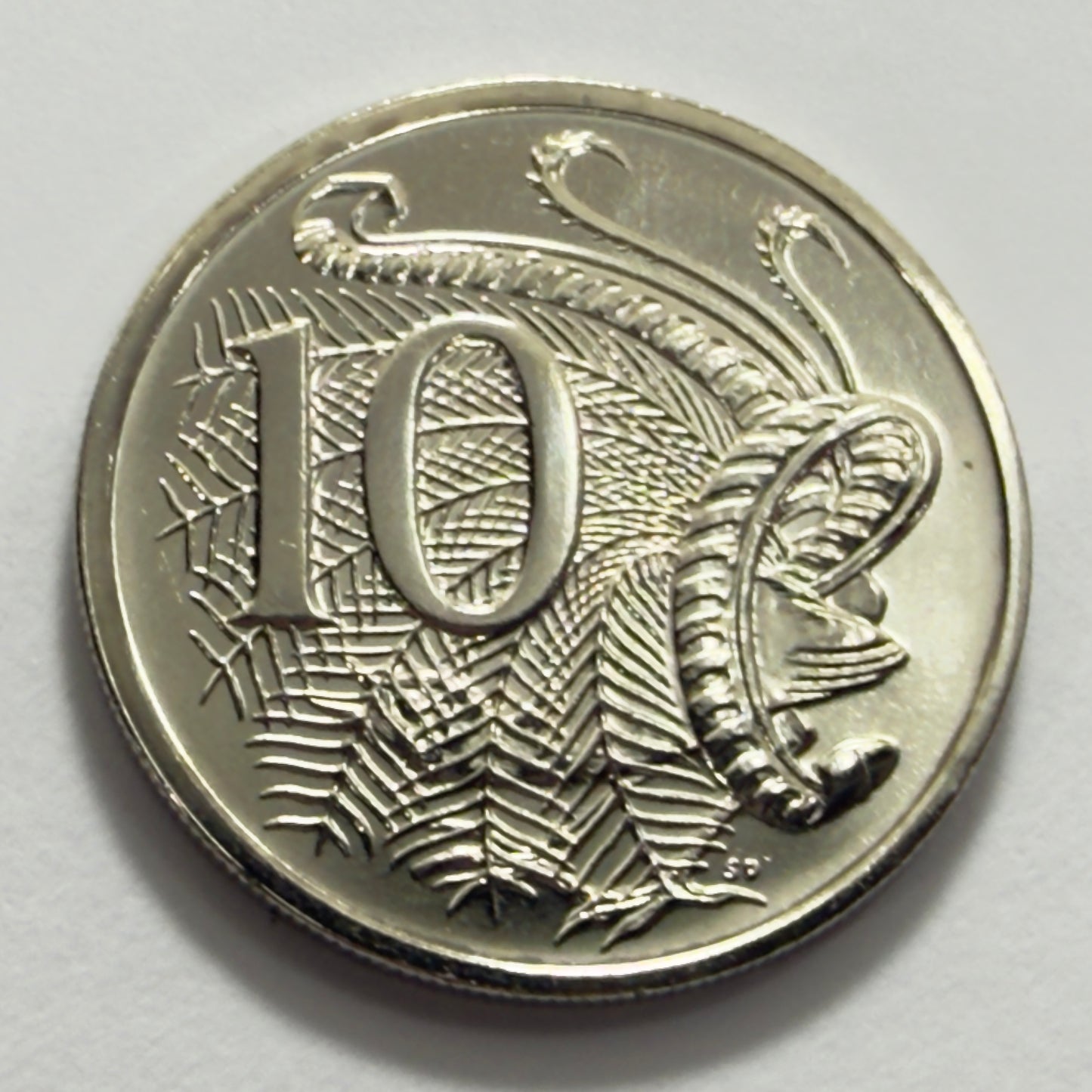1995 10 Cent Coin - Uncirculated - MINT SET ONLY coin - comes in 2x2
