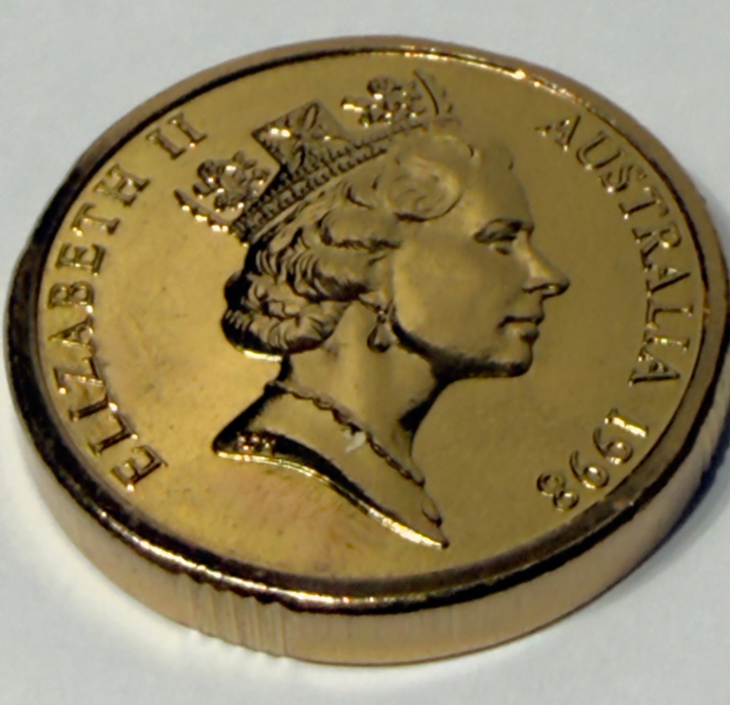 1998 $2 Elder Coin - Choice Uncirculated - ex mint set - comes in 2x2