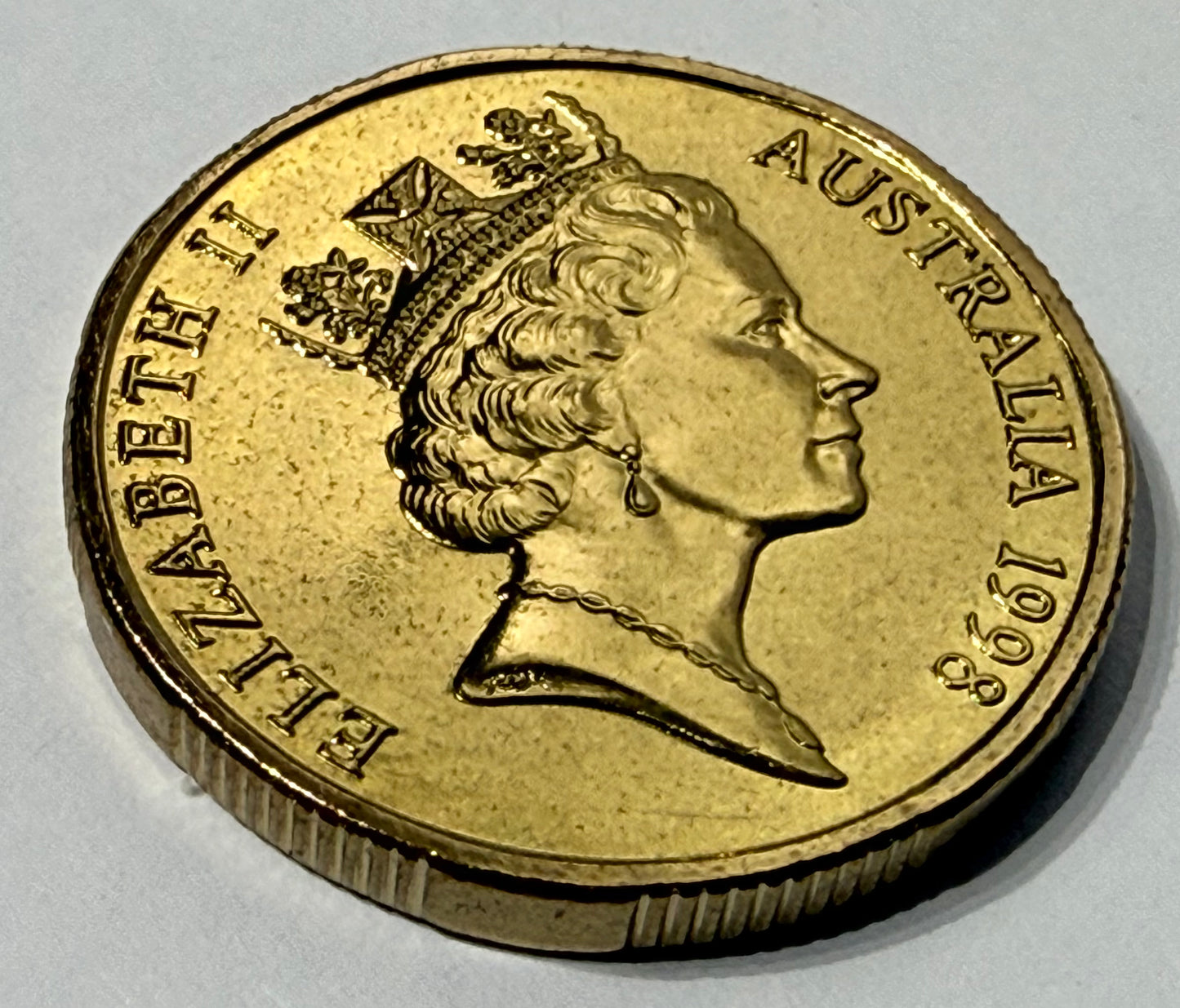 1998 $1 Coin - Choice Uncirculated - ex mint set coin - comes in 2x2