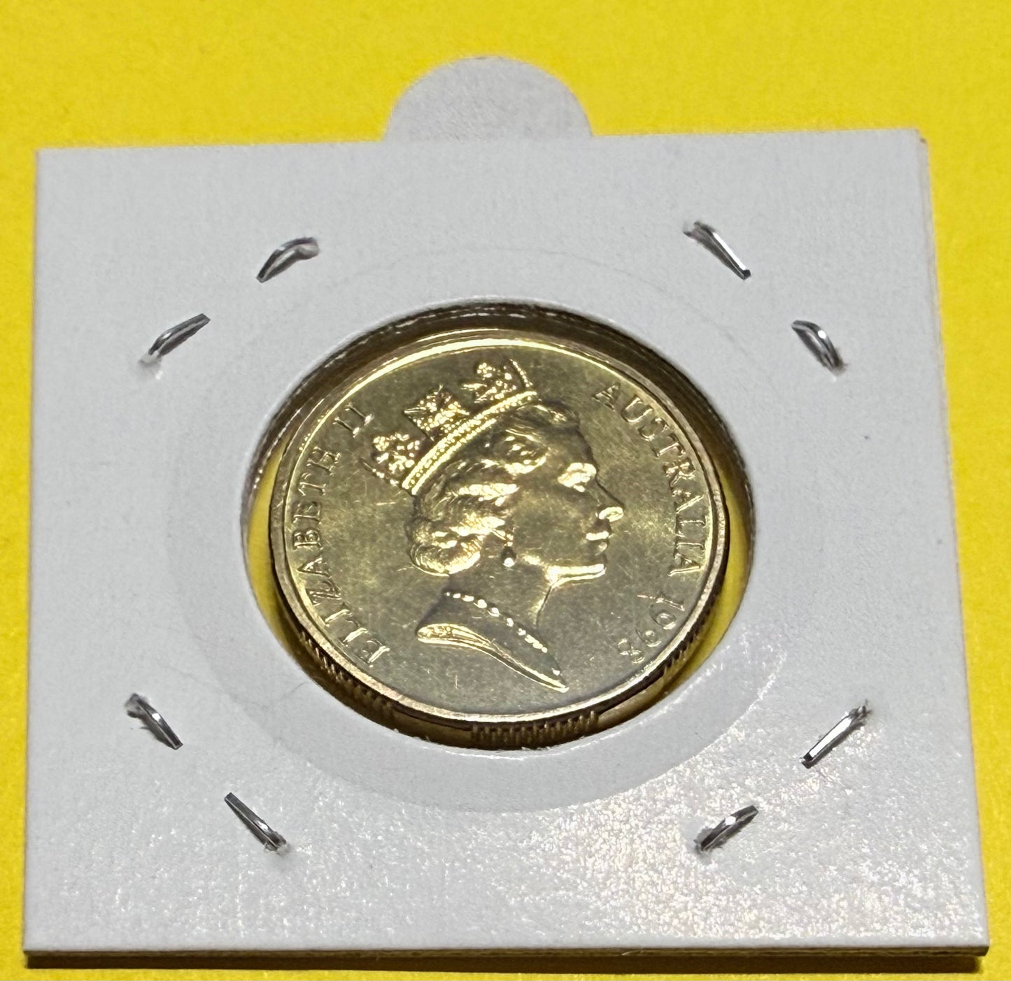 1998 $1 Coin - Choice Uncirculated - ex mint set coin - comes in 2x2