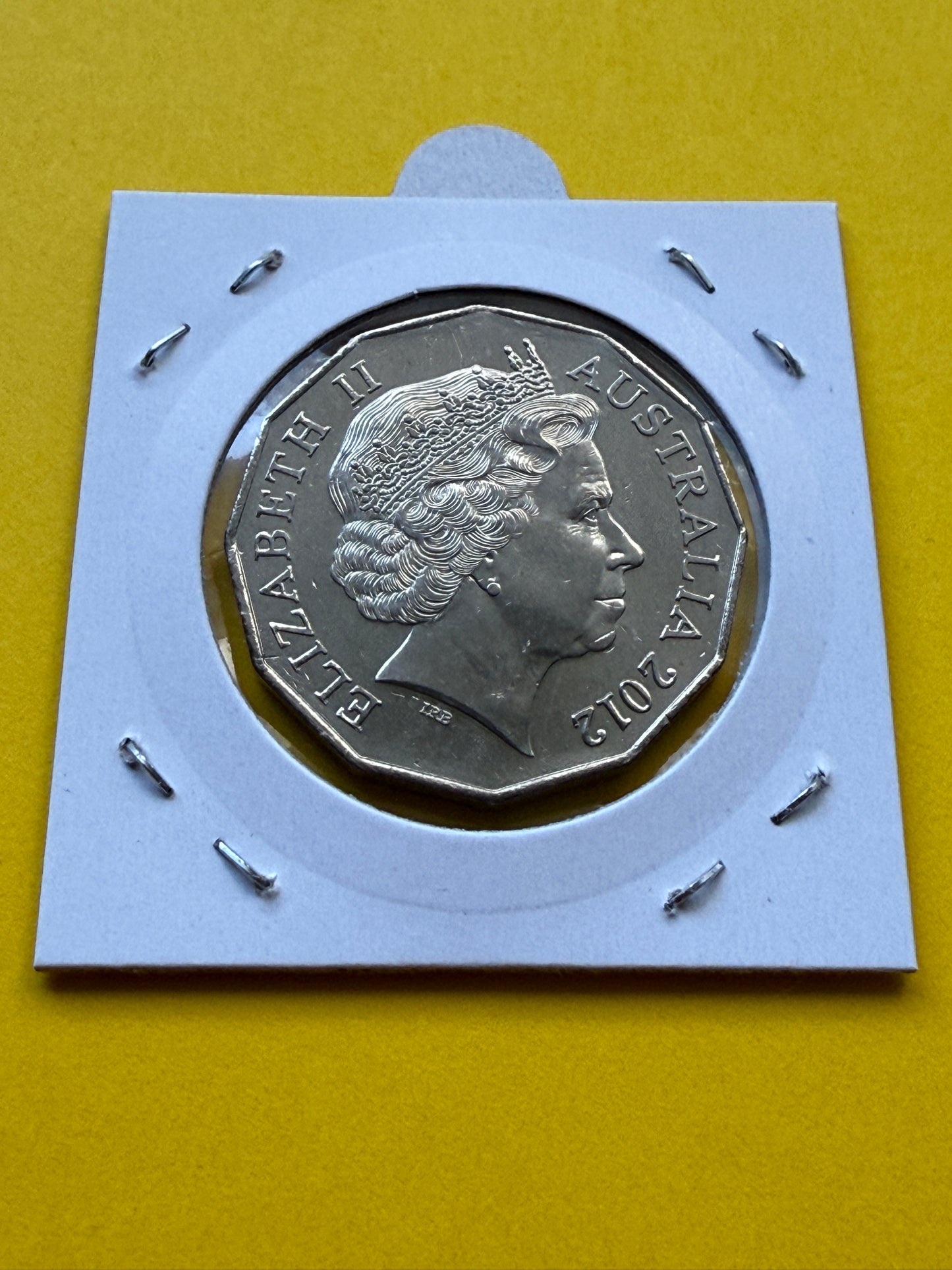 2012 50 Cent Coin - Uncirculated - Coat of Arms - comes in 2x2 - New Age Numismatics