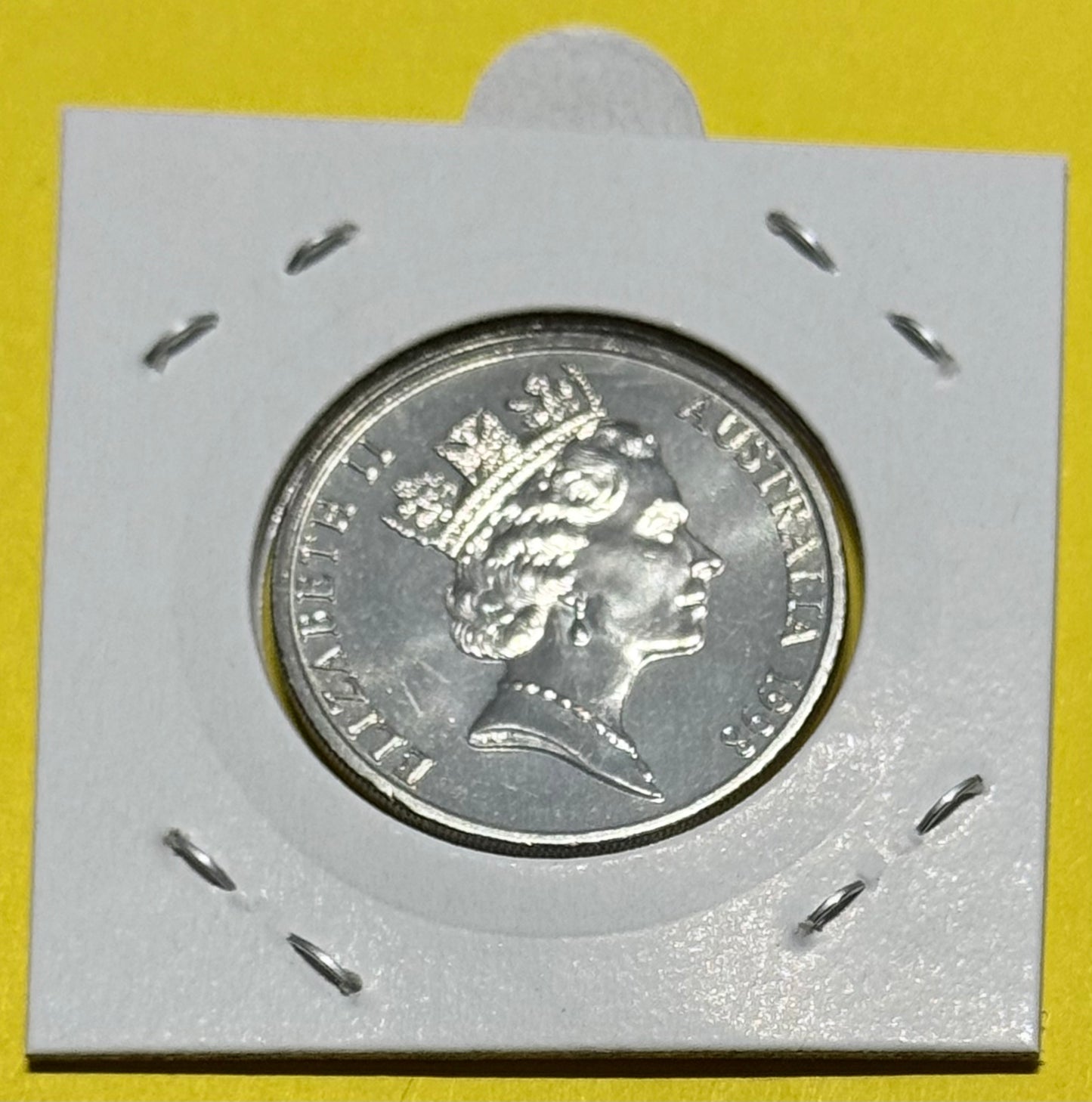 1998 20 Cent Coin - Choice Uncirculated - ex mint set coin - comes in 2x2