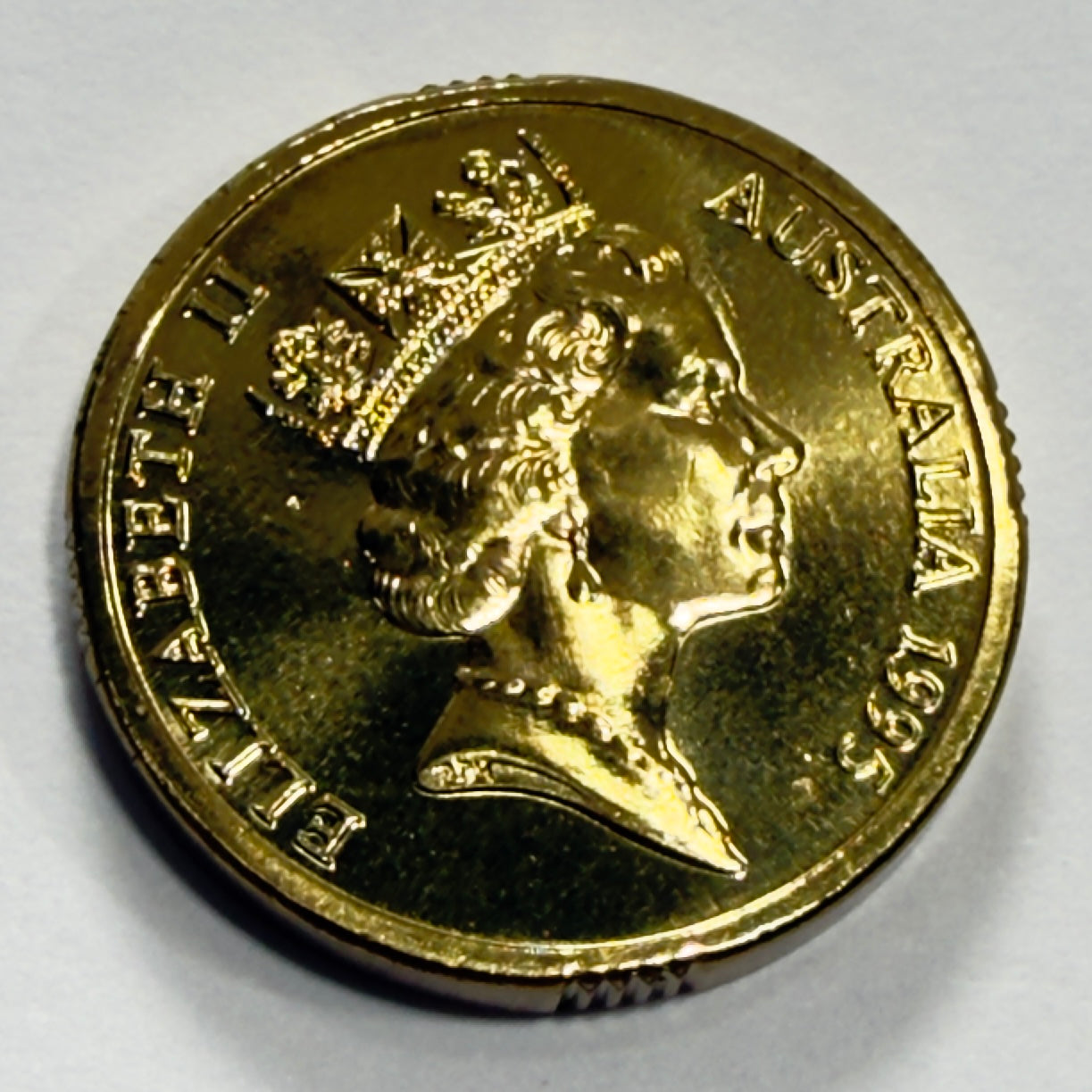 1995 $2 Elder Coin - Choice Uncirculated - Ex MINT SET Two Dollar Coin - in 2x2