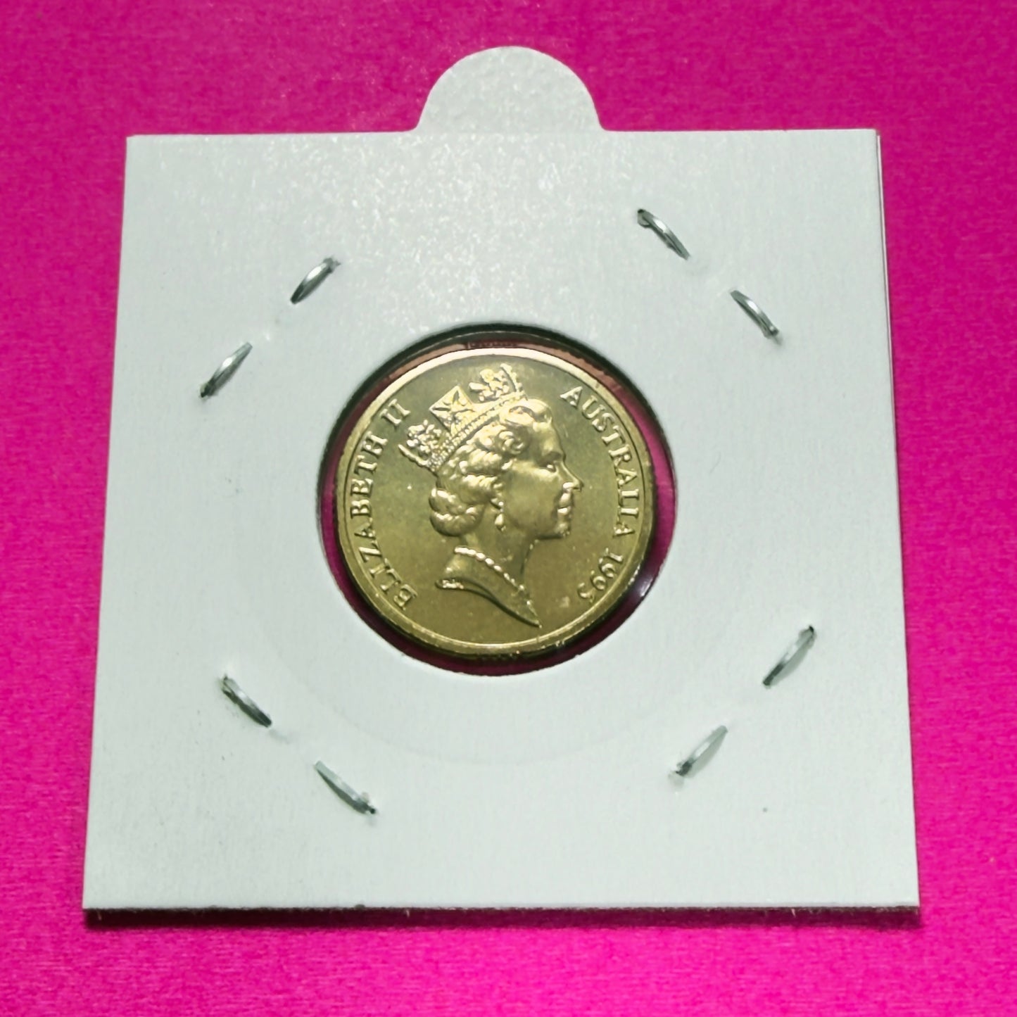 1995 $2 Elder Coin - Choice Uncirculated - Ex MINT SET Two Dollar Coin - in 2x2