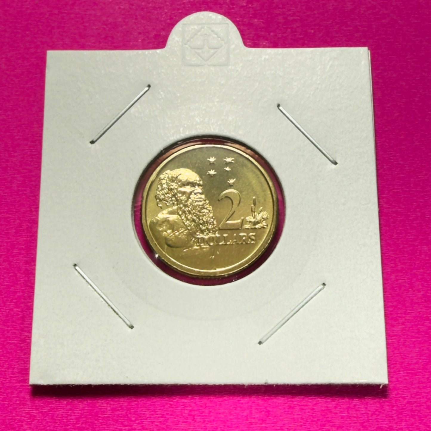 1995 $2 Elder Coin - Choice Uncirculated - Ex MINT SET Two Dollar Coin - in 2x2
