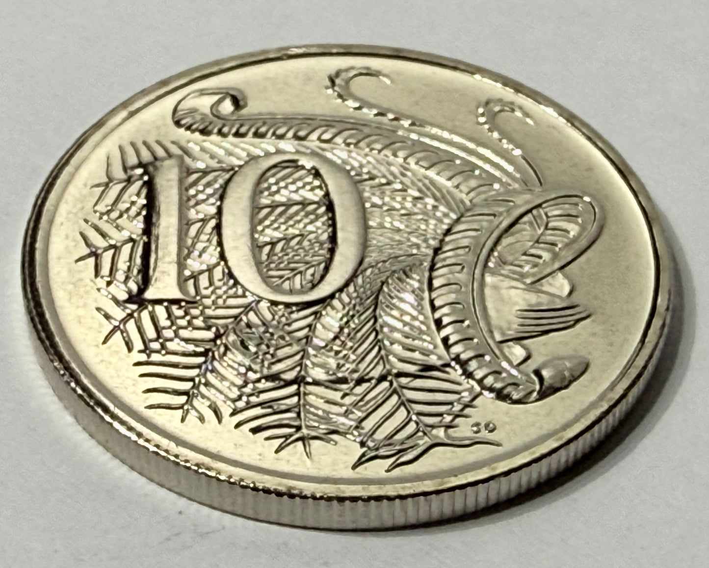 1998 10 Cent Coin - Choice Uncirculated - ex mint set coin - comes in 2x2