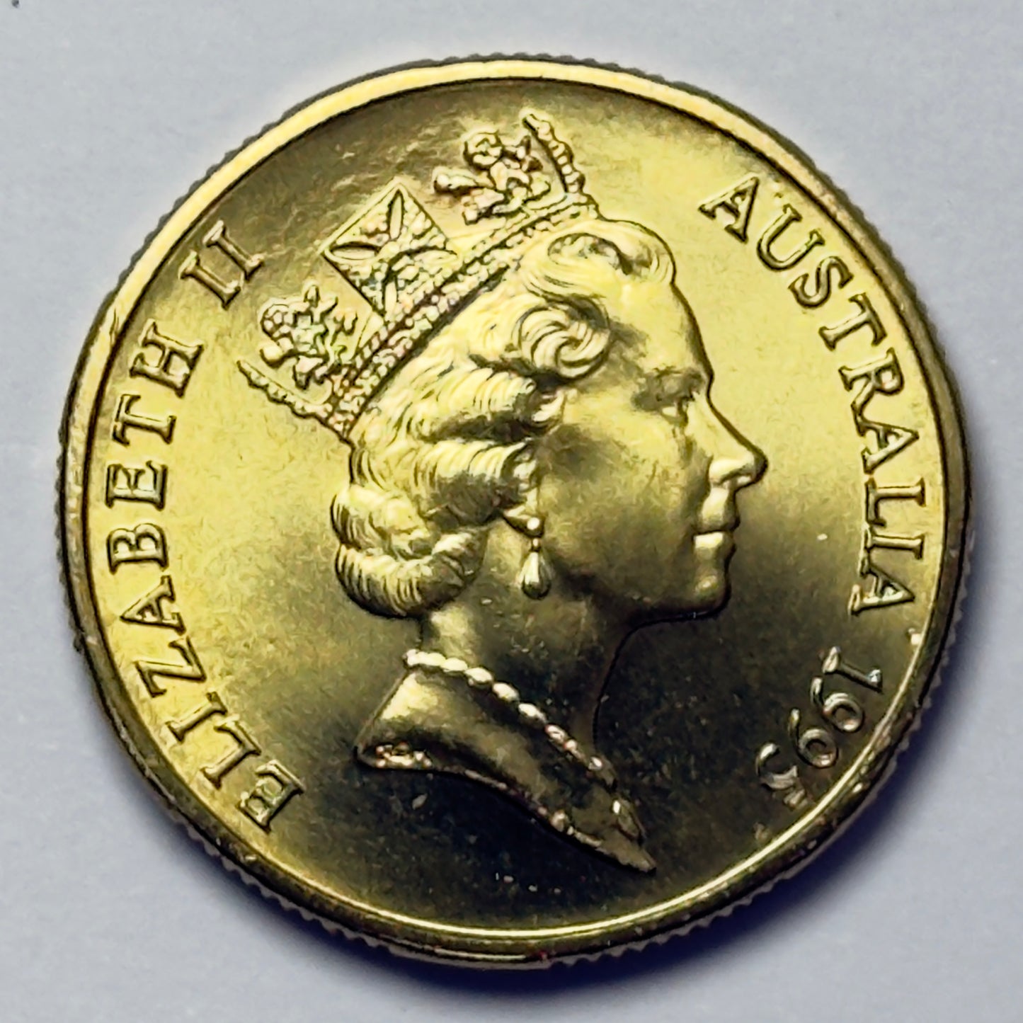 1995 $1 Coin - Choice Uncirculated - One Dollar - Ex MINT SET Coin - in 2x2
