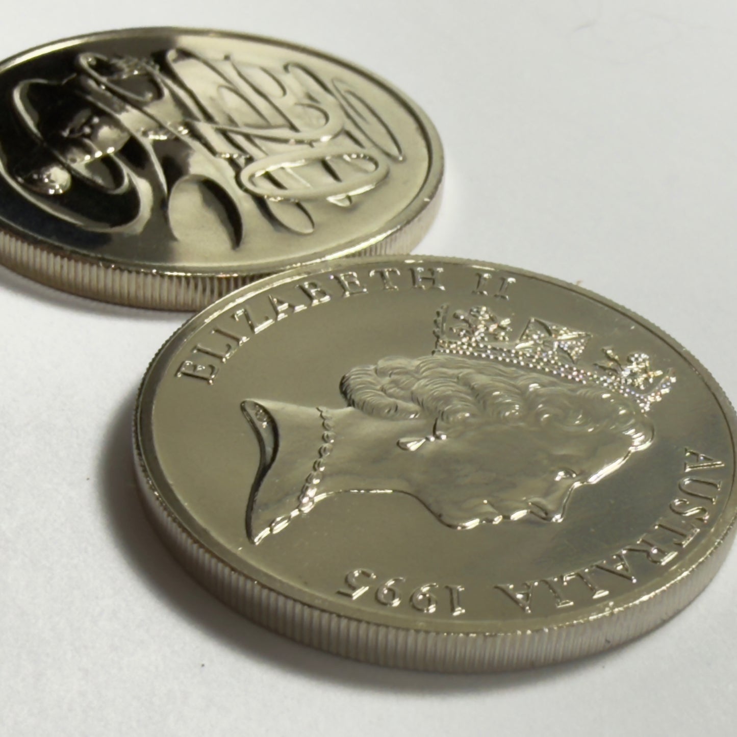1995 20 Cent Coin - Choice Uncirculated - Twenty Cent 20c -comes in 2x2