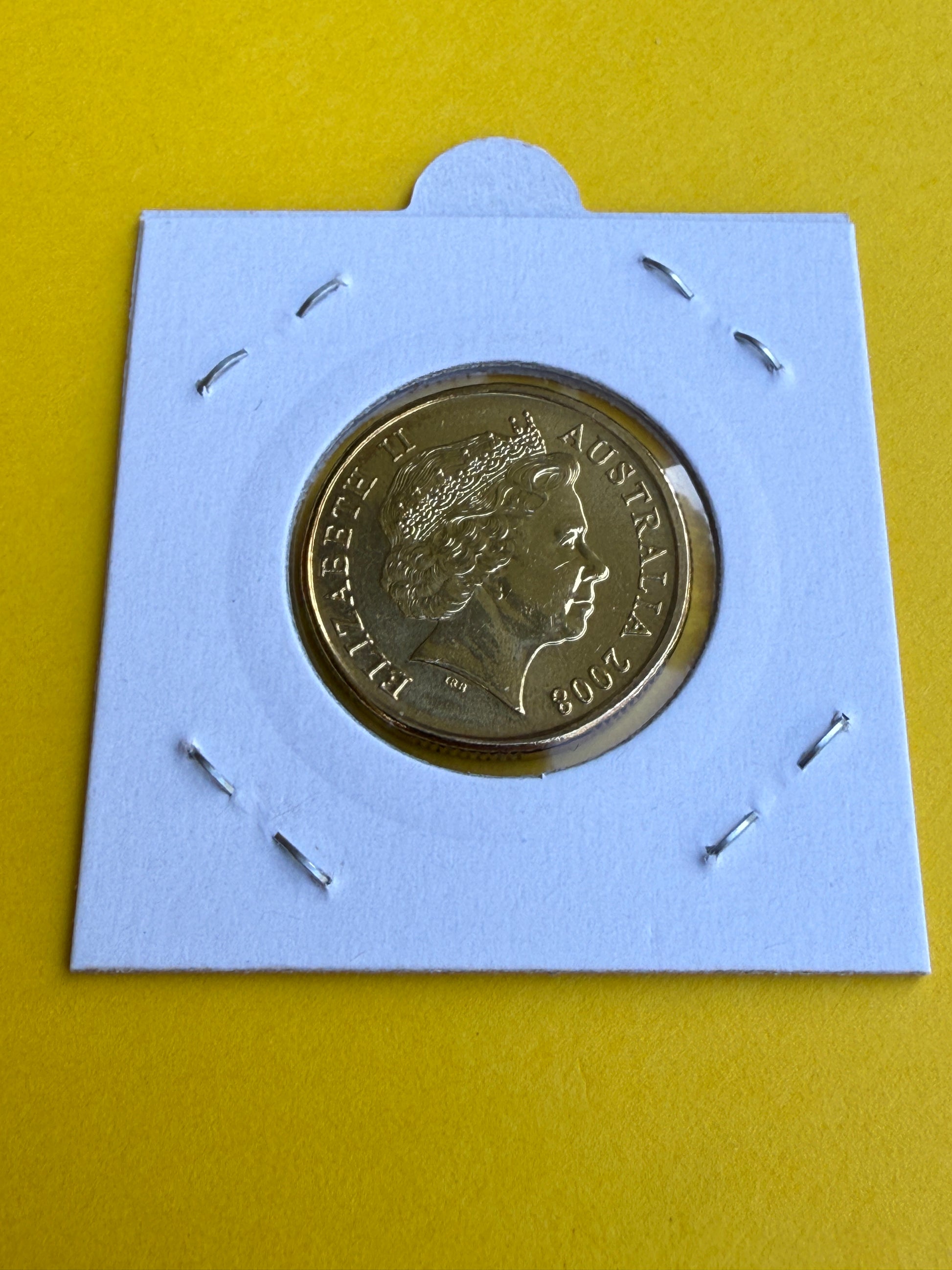 2008 $1 Coin - Uncirculated - Centenary Of Scouting Comes In 2x2 Ex RAM Roll - New Age Numismatics