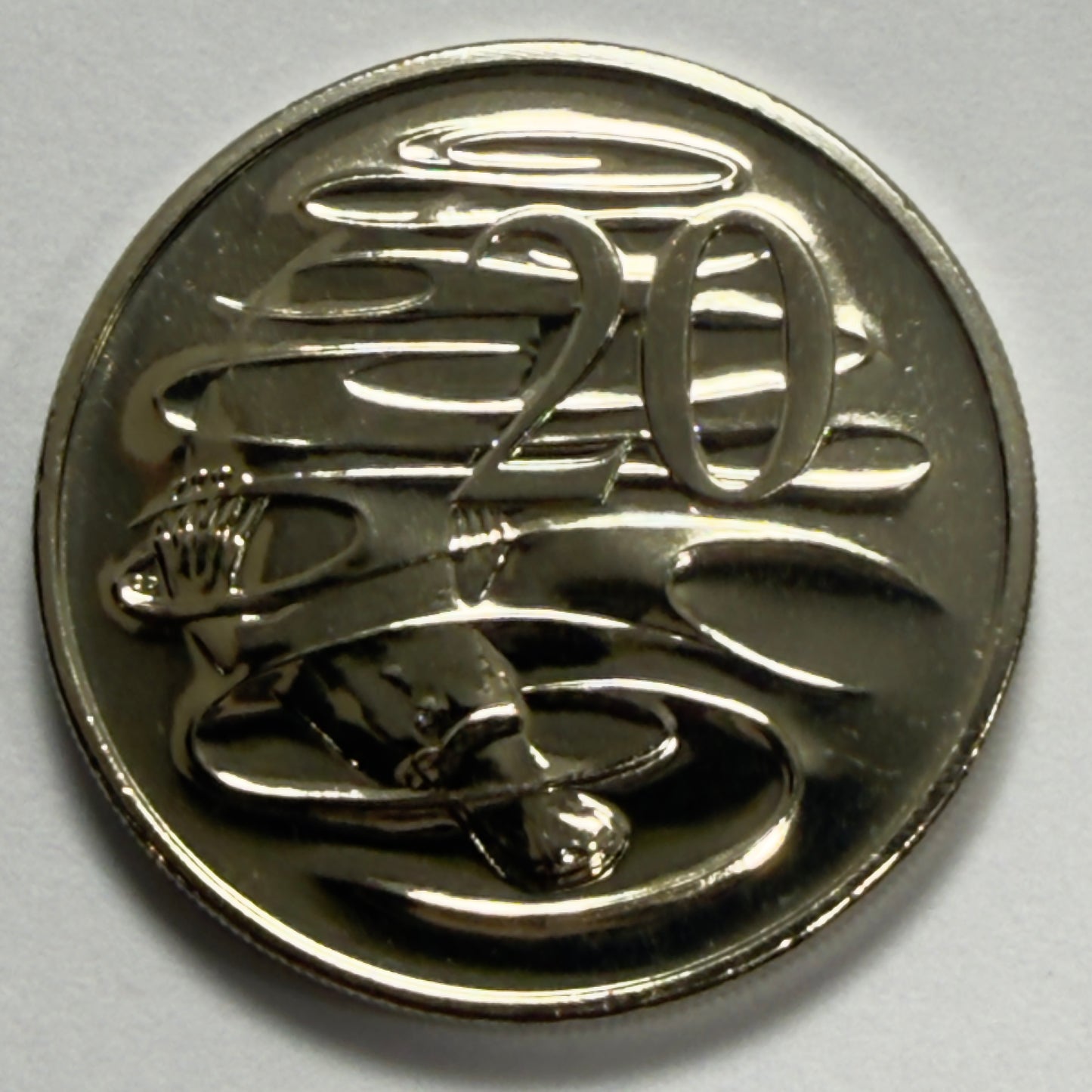 1995 20 Cent Coin - Choice Uncirculated - Twenty Cent 20c -comes in 2x2