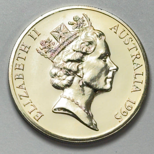1995 20 Cent Coin - Choice Uncirculated - Twenty Cent 20c -comes in 2x2