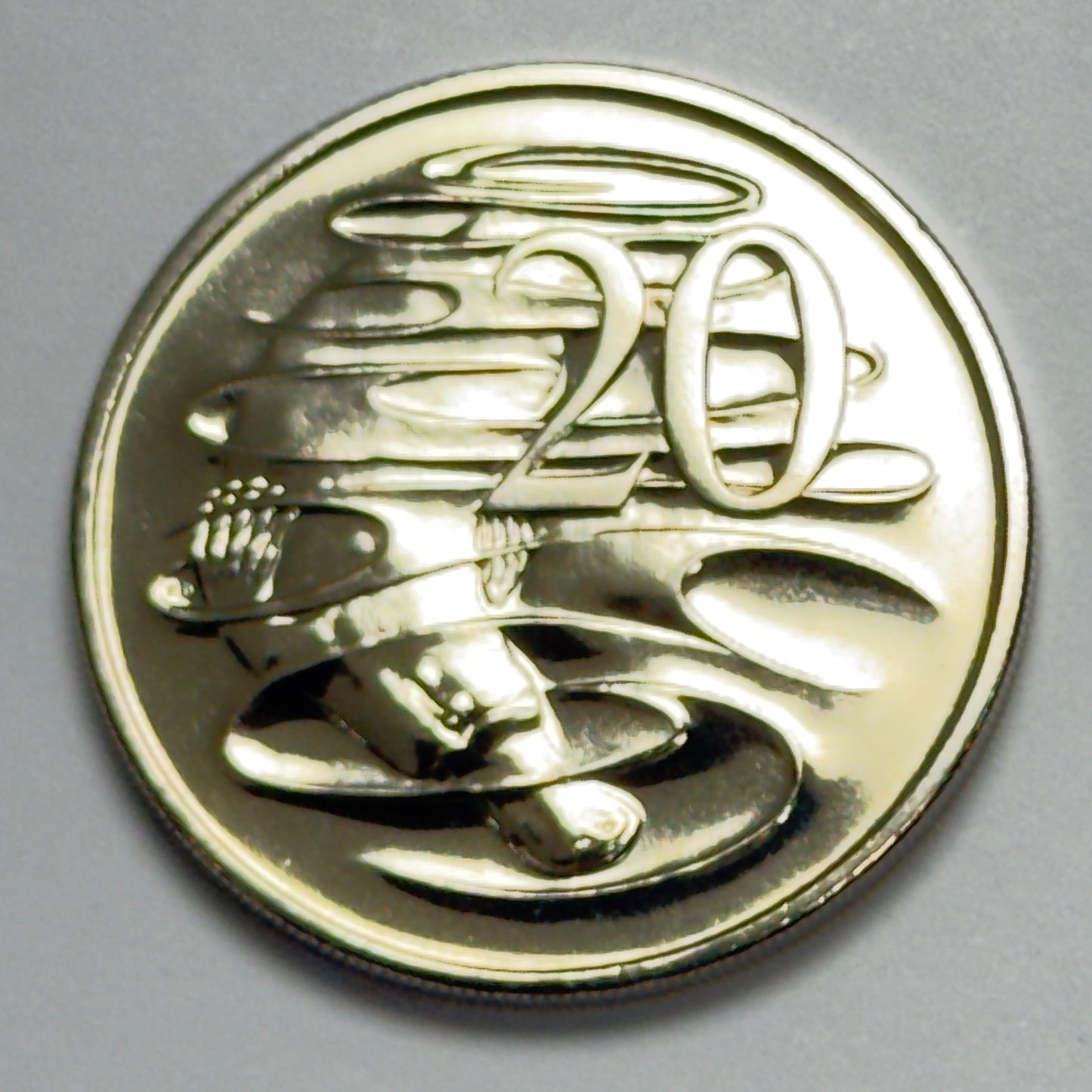 1995 20 Cent Coin - Choice Uncirculated - Twenty Cent 20c -comes in 2x2