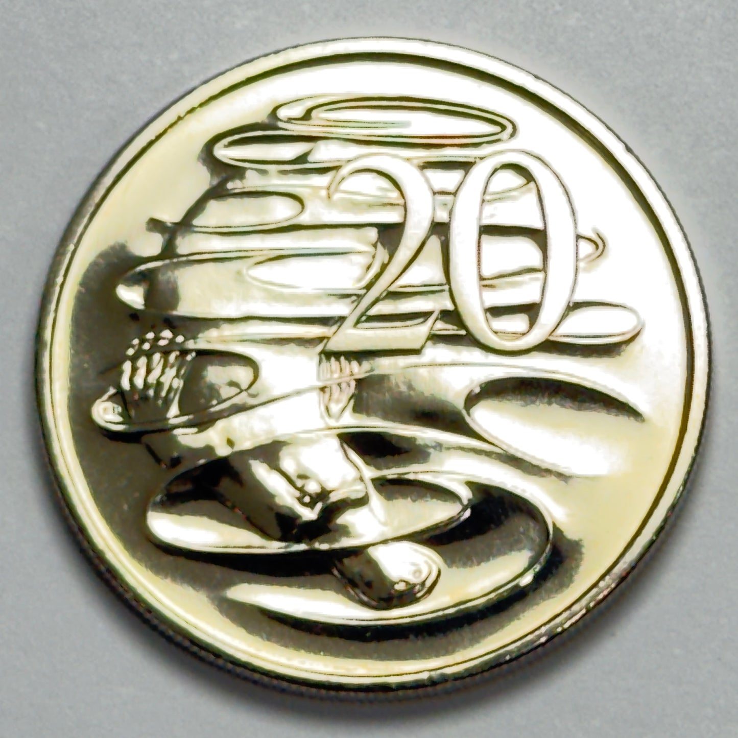 1995 20 Cent Coin - Choice Uncirculated - Twenty Cent 20c -comes in 2x2