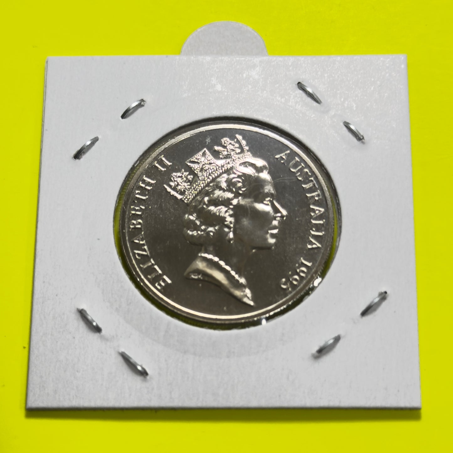 1995 20 Cent Coin - Choice Uncirculated - Twenty Cent 20c -comes in 2x2