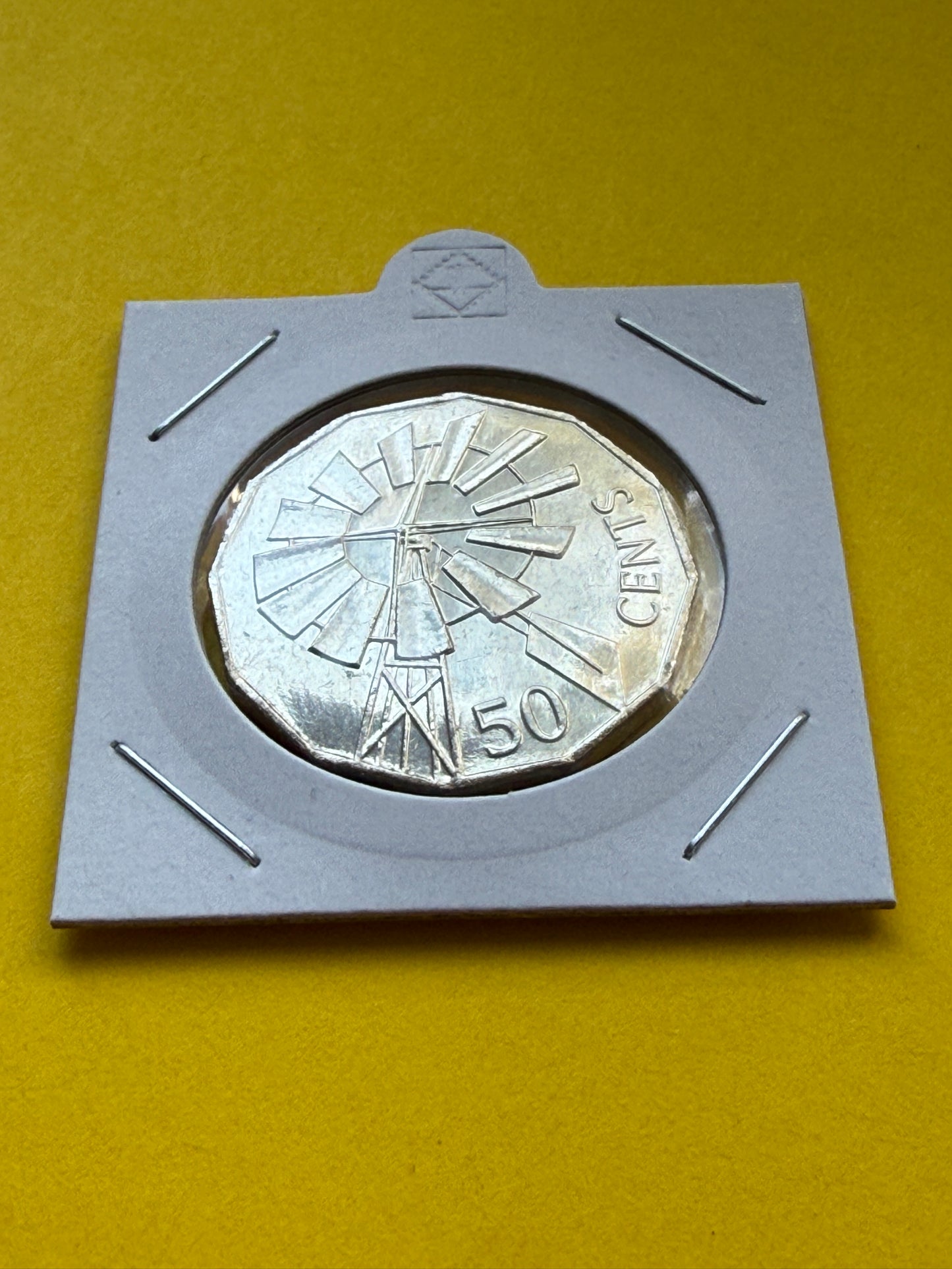 2002 50 Cent Coin - Uncirculated - Year Of The Outback - In 2x2 - New Age Numismatics