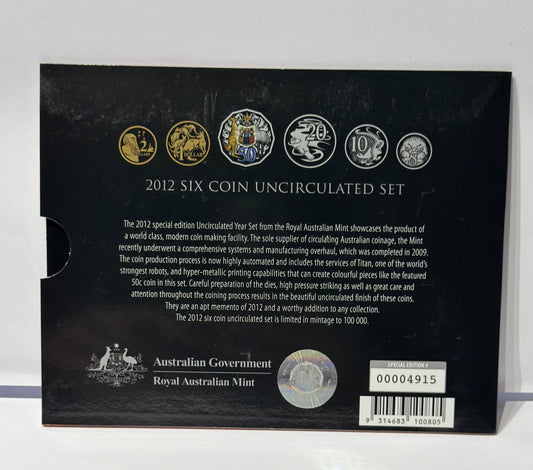 2012 Special Edition Mint Set - Hypercolour 50 Cent