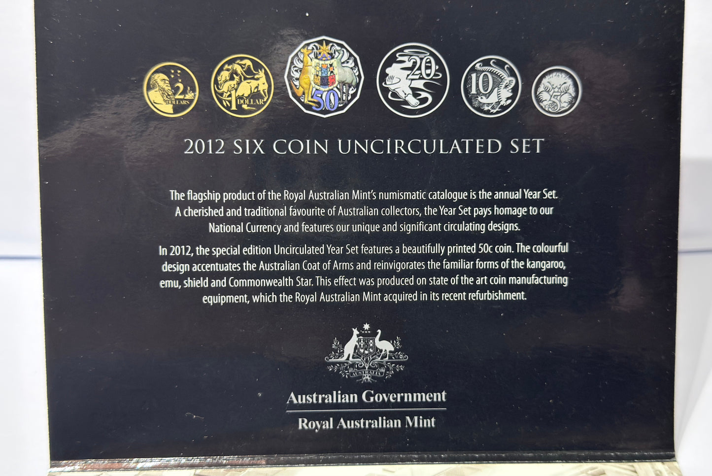 2012 Special Edition Mint Set - Hypercolour 50 Cent