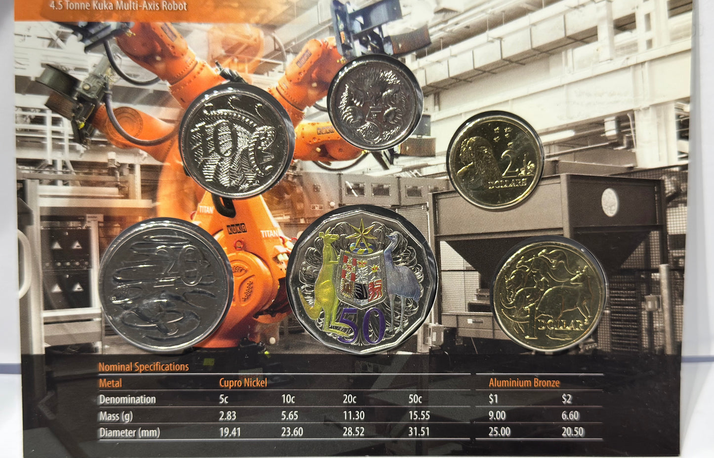 2012 Special Edition Mint Set - Hypercolour 50 Cent