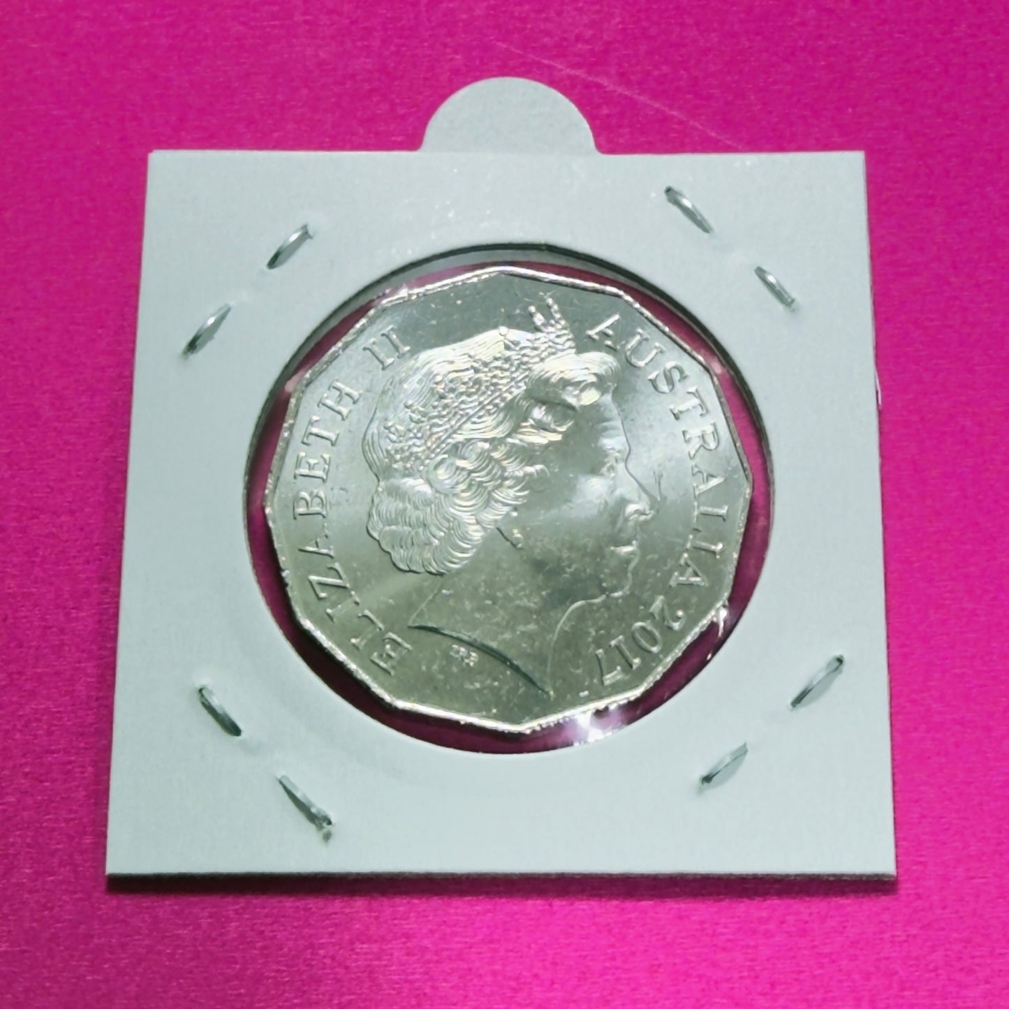2017 MABO 50 Cent Coin - Uncirculated 50c - Eddie MABO Pride And Passion - In 2x2