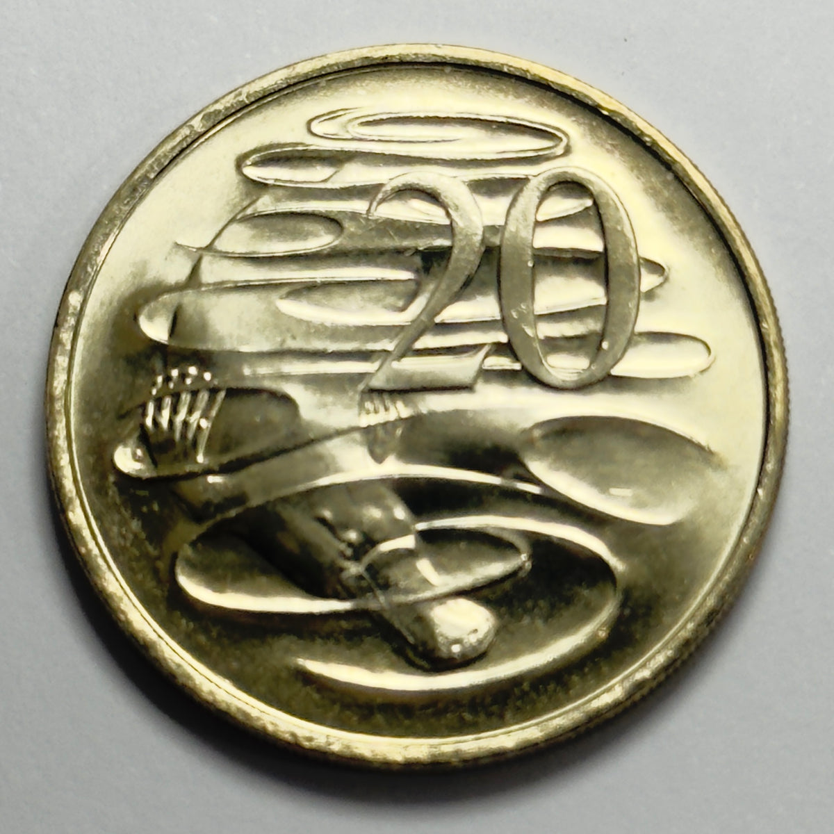 1976 20 Cent Coin - Uncirculated - Twenty Cent 20c - comes in 2x2 - video @4