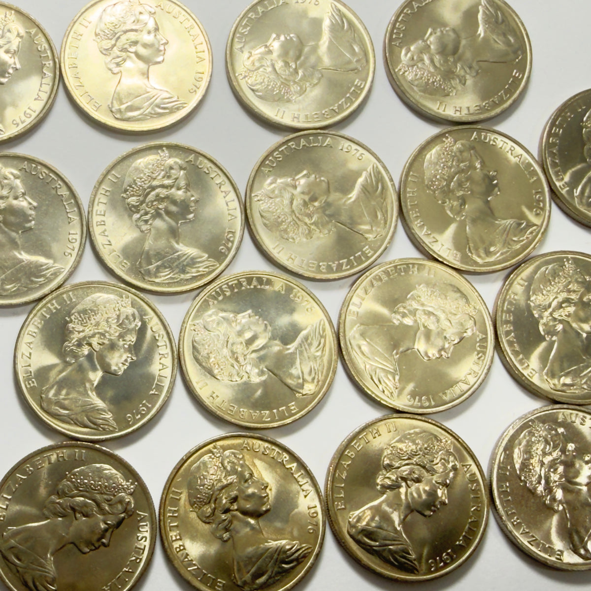 1976 20 Cent Coin - Uncirculated - Twenty Cent 20c - comes in 2x2 - video @4