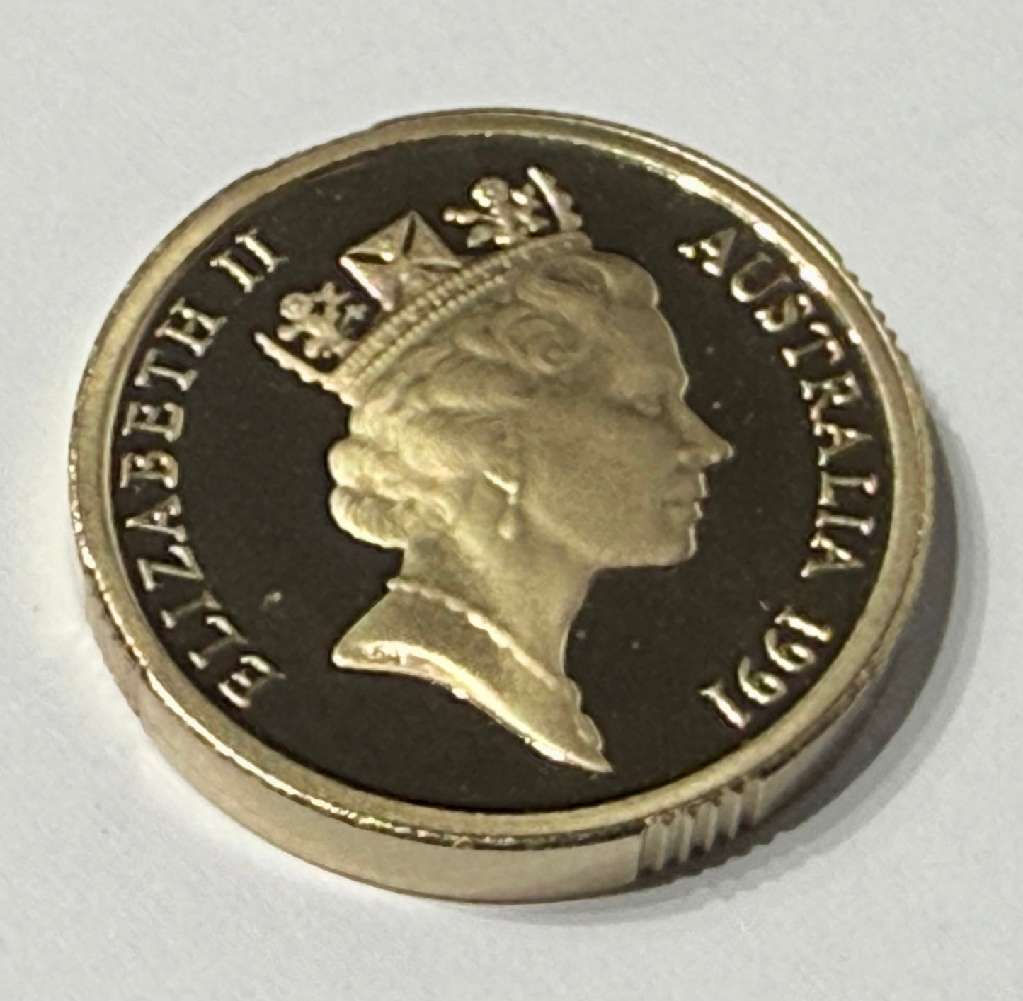 1991 $2 Proof Coin - Aboriginal Elder - Two Dollar - comes in 2x2