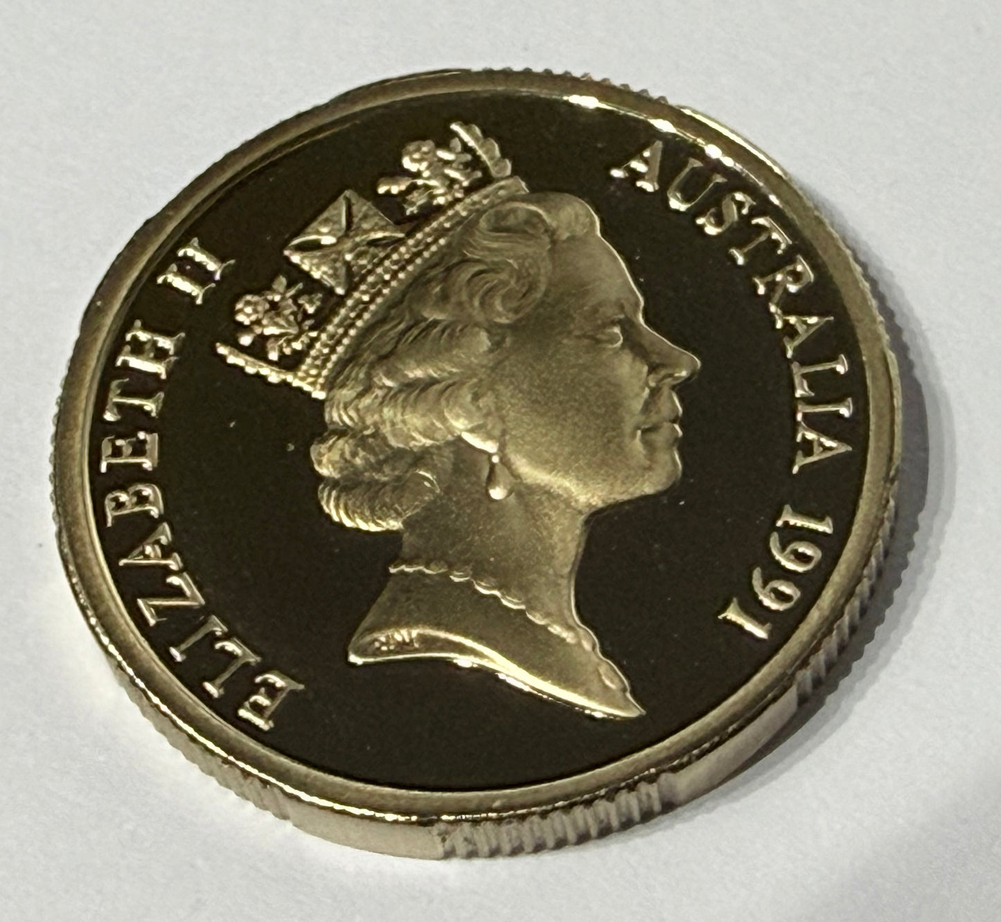 1991 $1 Proof Coin - comes in 2x2 - Proof One Dollar