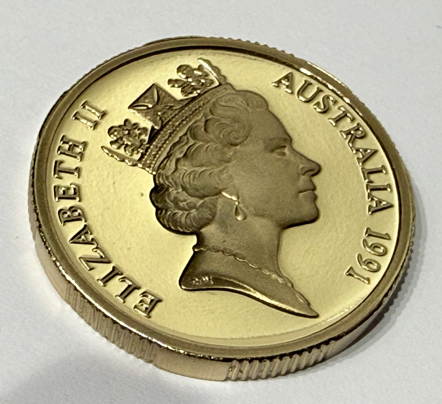 1991 $1 Proof Coin - comes in 2x2 - Proof One Dollar