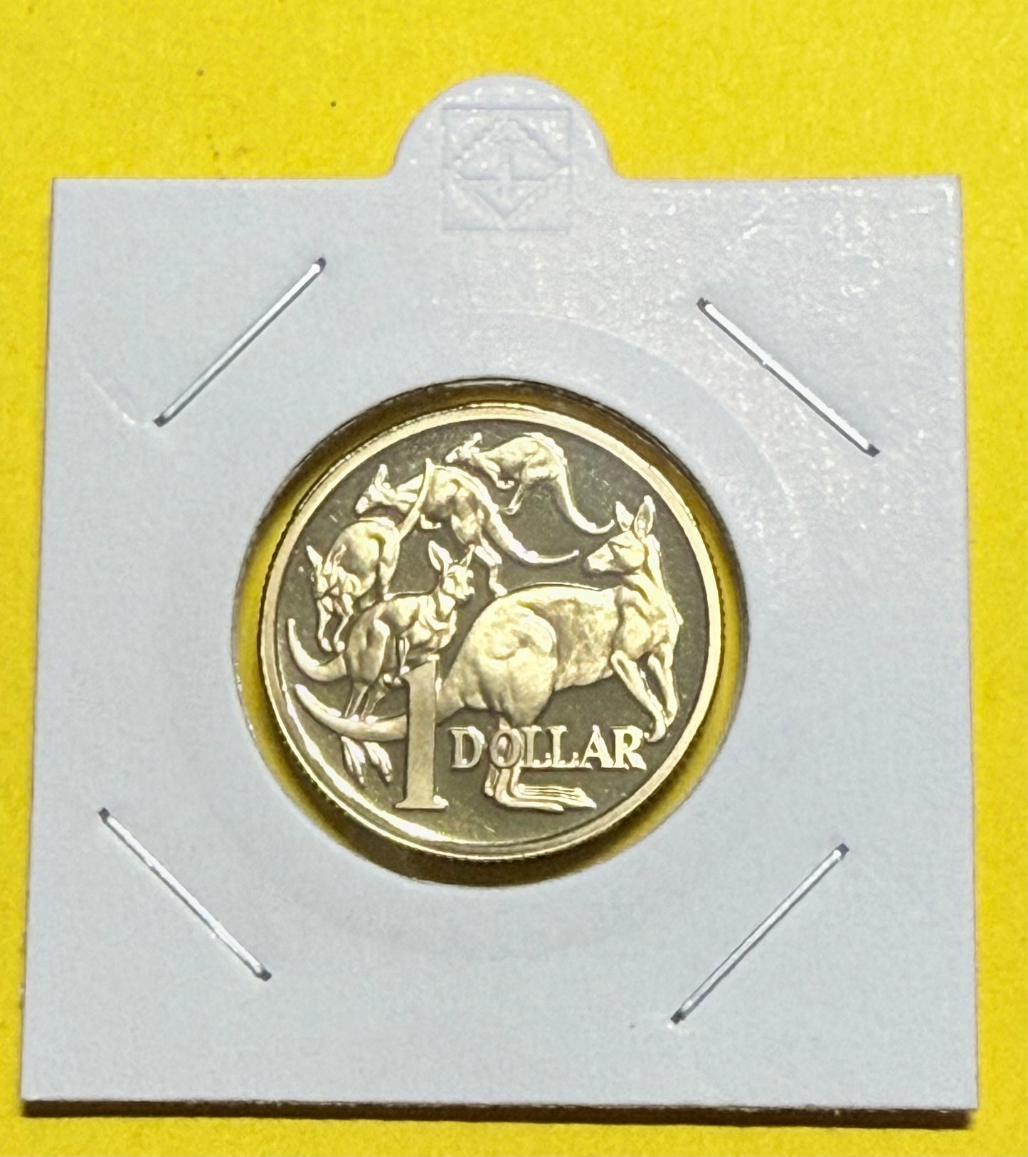 1991 $1 Proof Coin - comes in 2x2 - Proof One Dollar