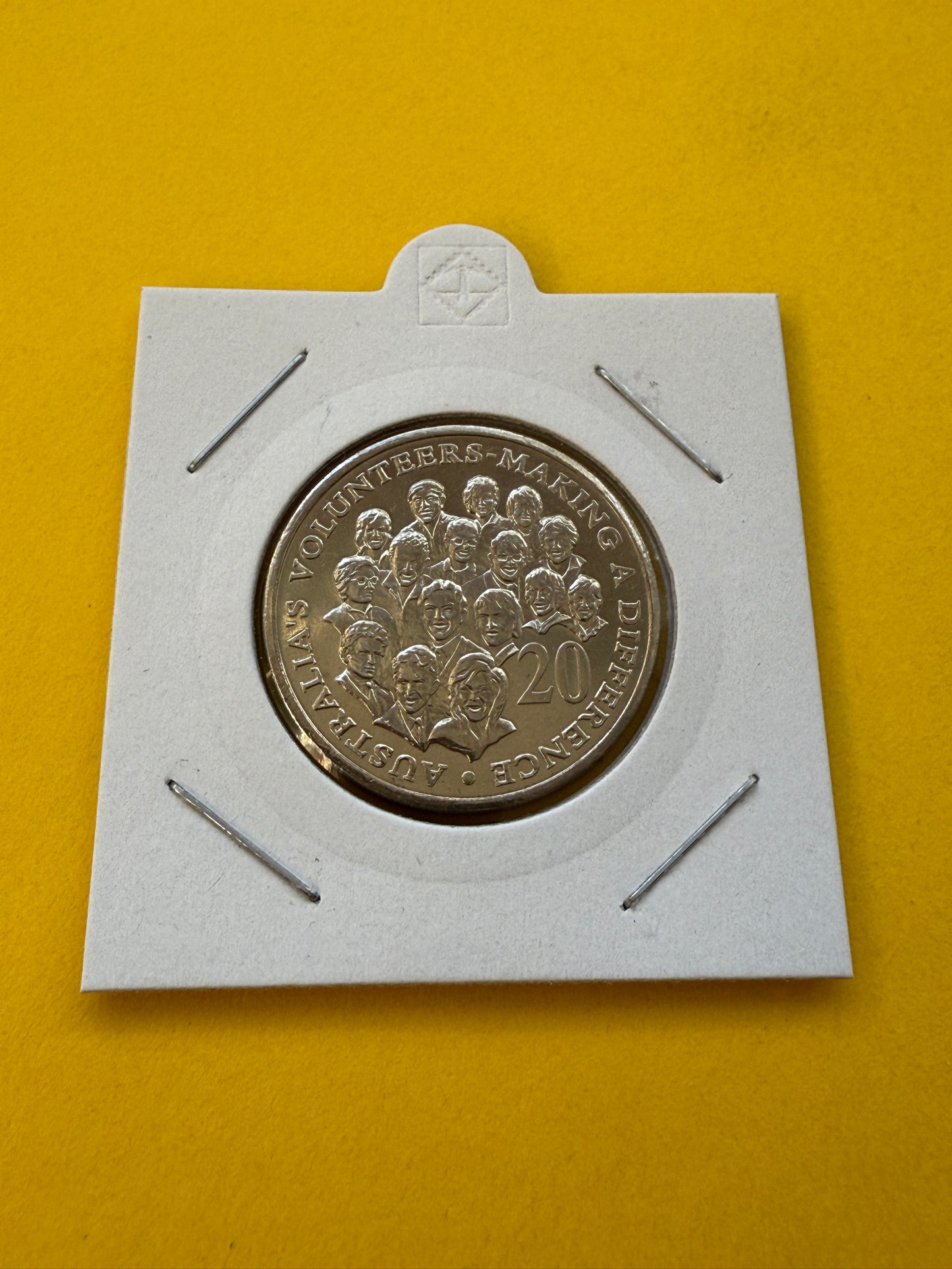 2003 20 Cent Coin - Australian Volunteers - Uncirculated - comes in 2x2 - New Age Numismatics