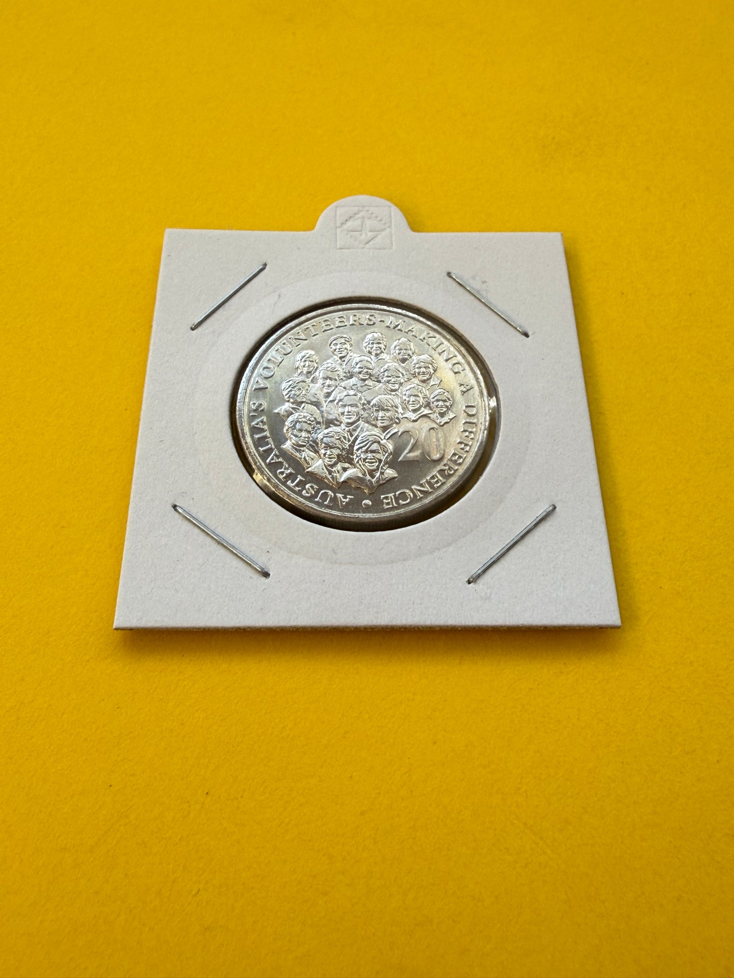 2003 20 Cent Coin - Australian Volunteers - Uncirculated - comes in 2x2 - New Age Numismatics