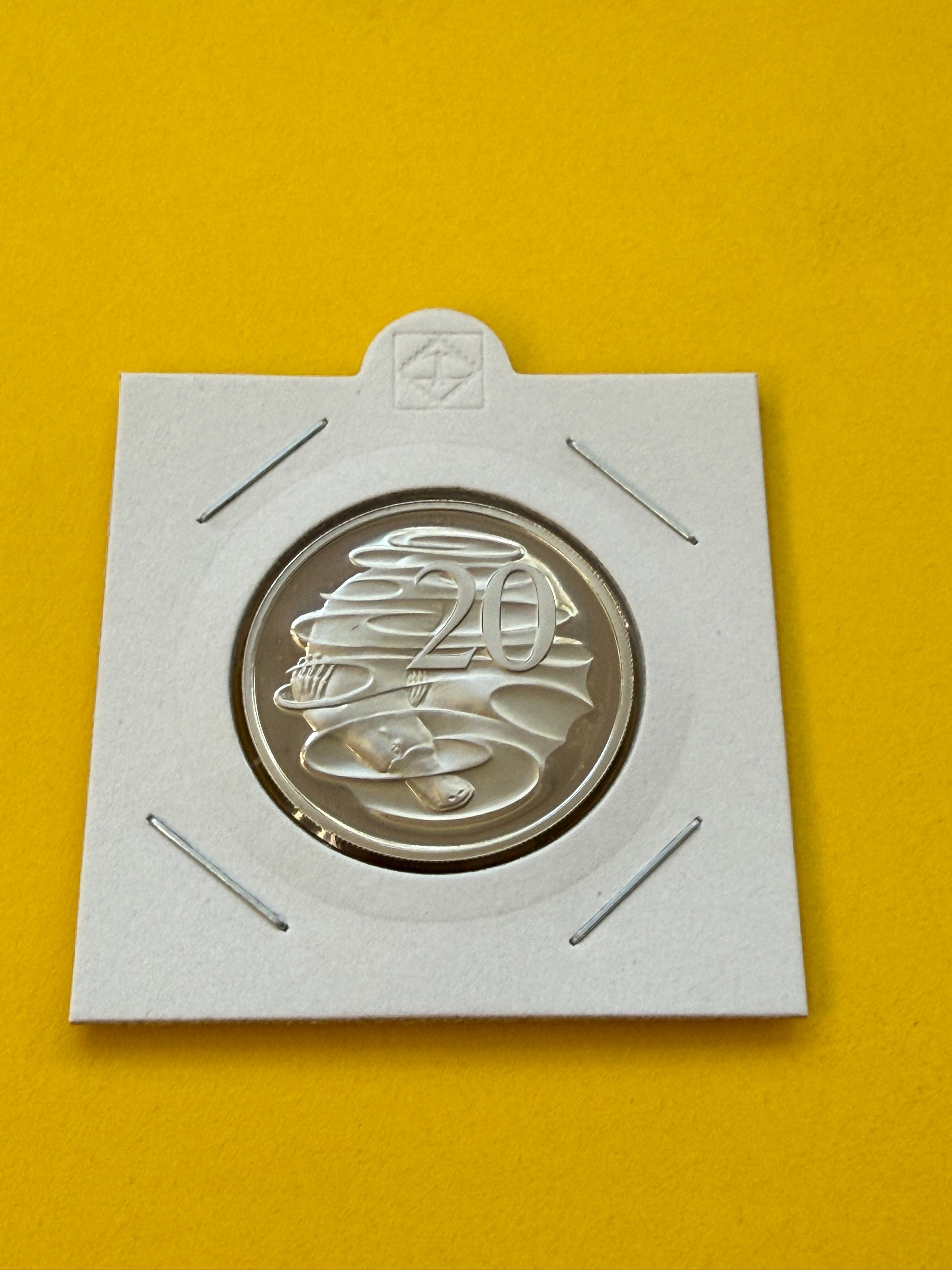 1986 20 Cent Proof Coin - Platypus - Twenty Cent Coin - comes in 2x2 - New Age Numismatics