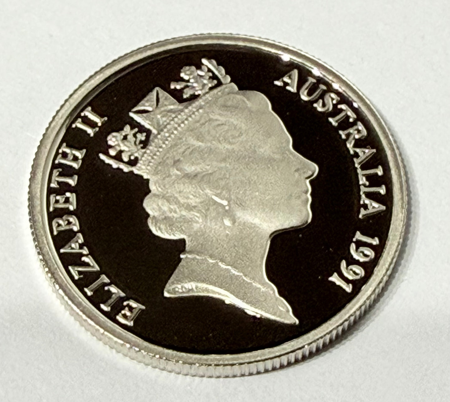 1991 5 Cent Proof Coin - comes in 2x2